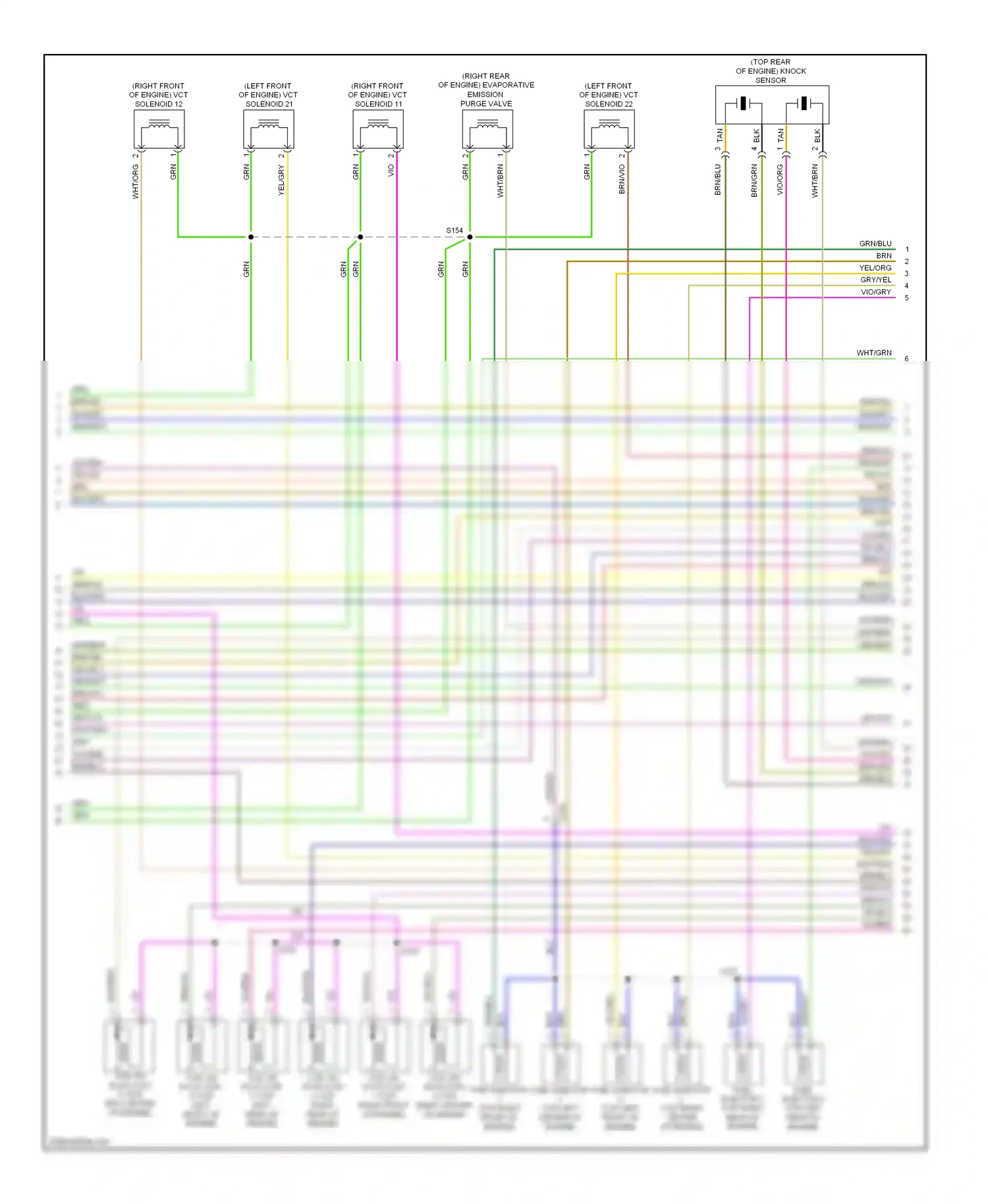Wiring diagram brn/blu for Ford Explorer V (2010-2015) (17 of 51)