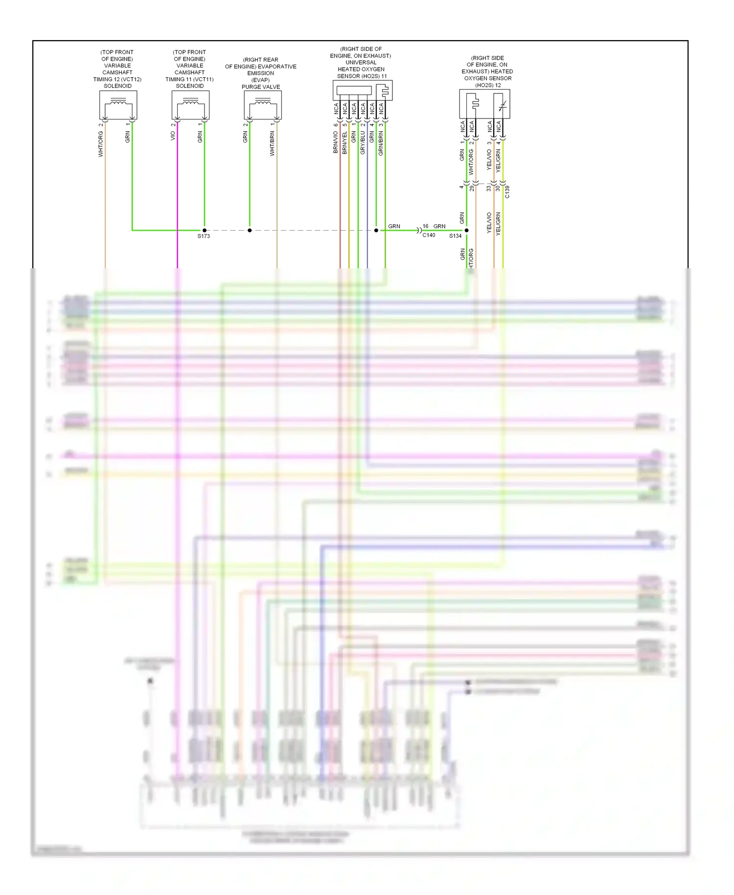 Wiring diagram brn/yel for Ford Explorer V (2010-2015) (4 of 44)