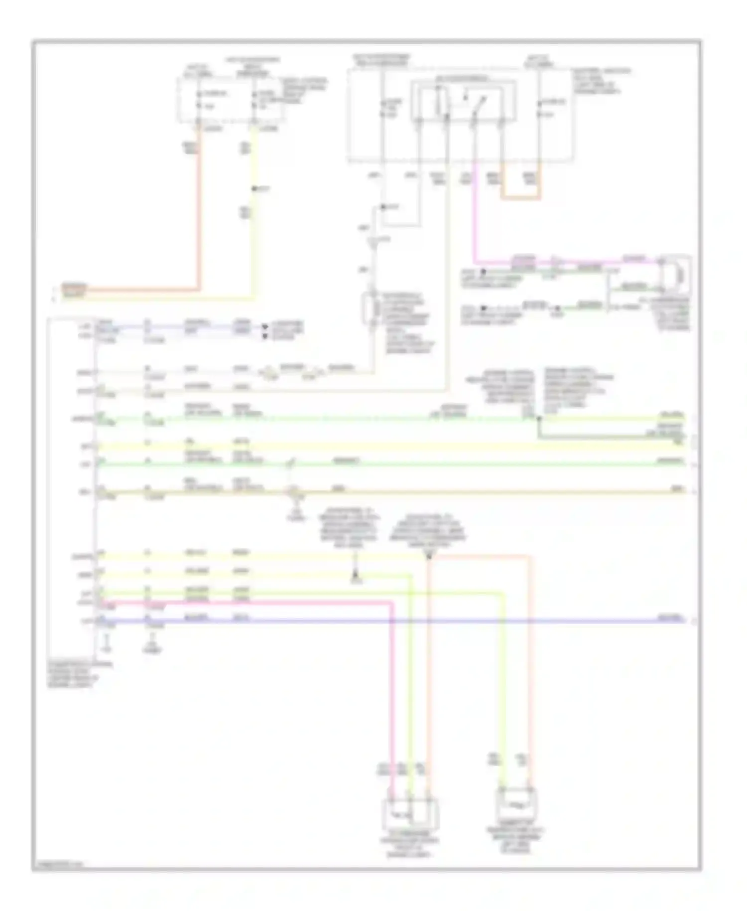 Wiring diagram fuse 46 for Ford Explorer V (2010-2015) (3 of 3)