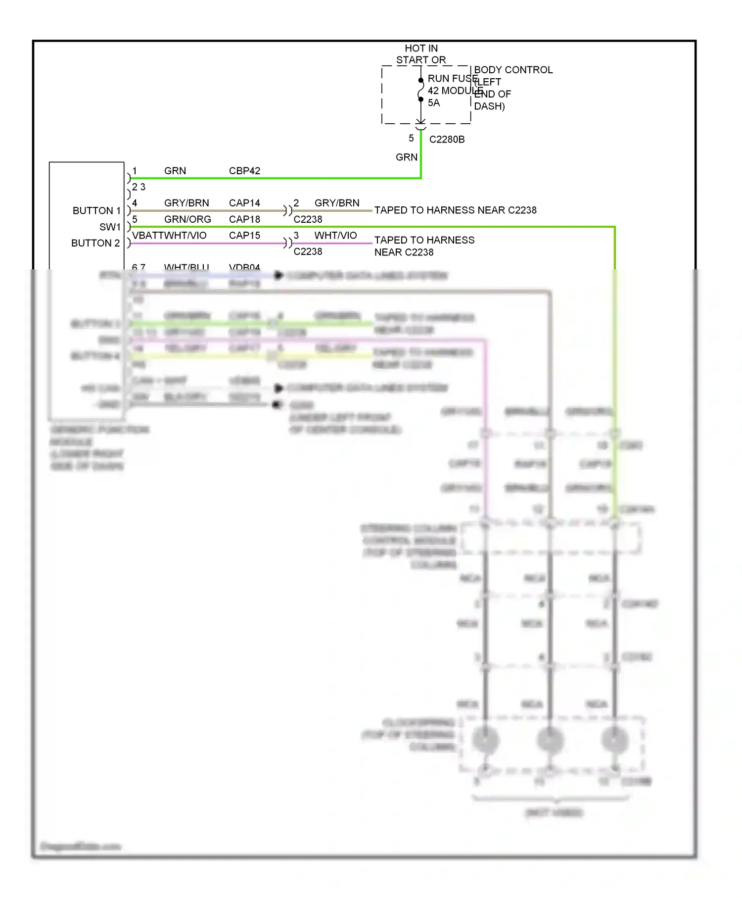 Wiring diagram nca for Ford Explorer V (2010-2015) (4 of 68)