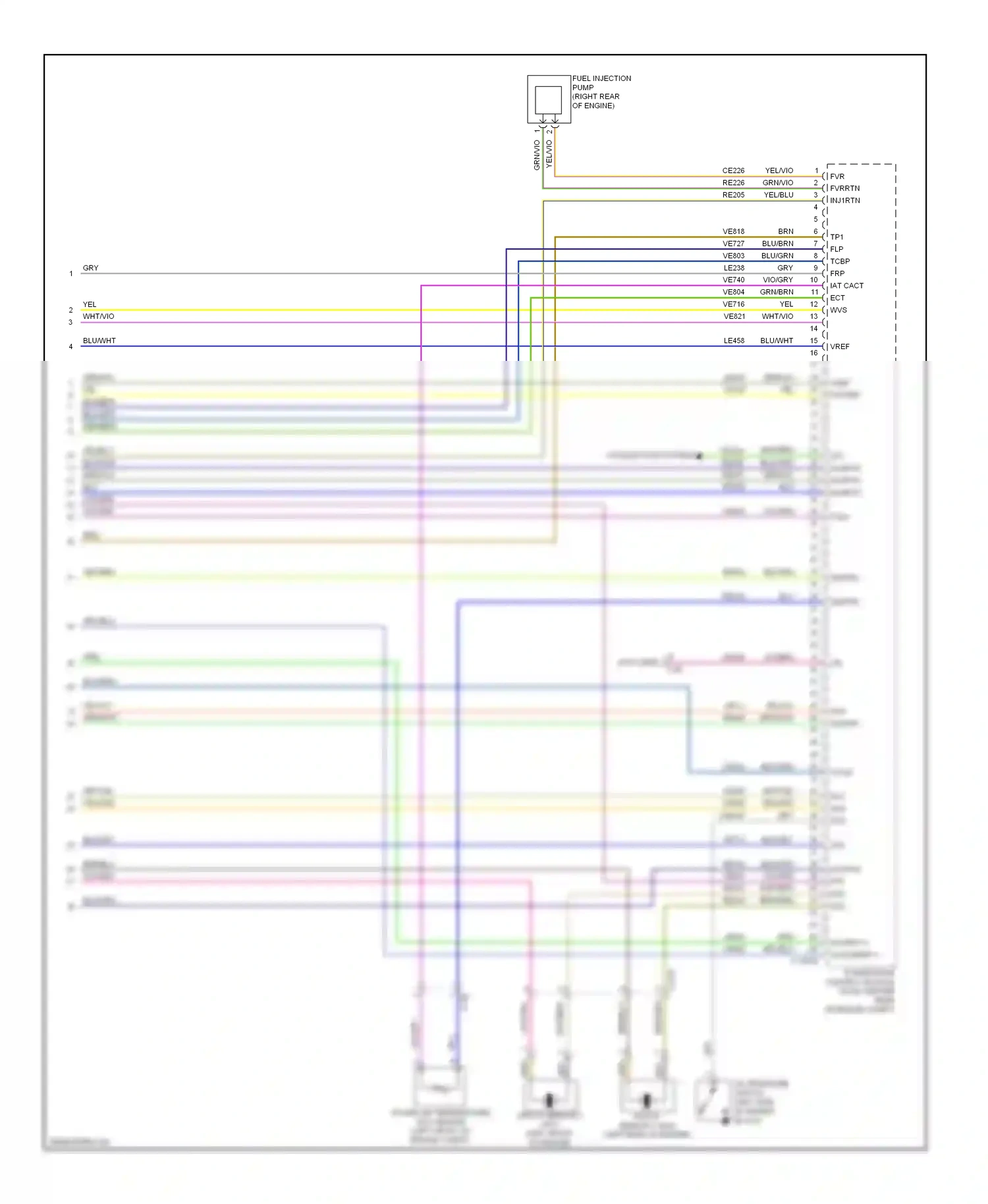 Ford Explorer V (2010-2015) ops wiring diagram  (2 of 3)