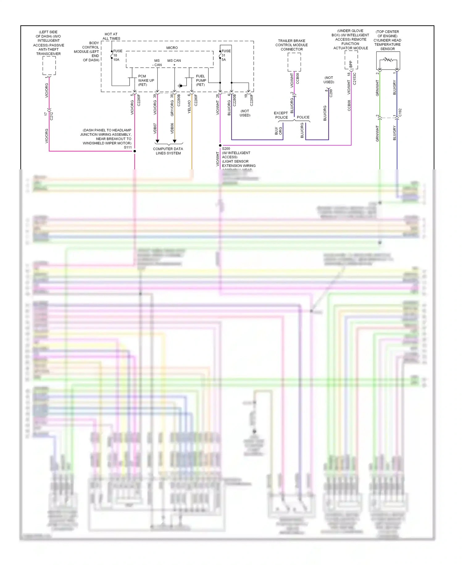 Ford Explorer V (2010-2015) ssd wiring diagram  (7 of 8)