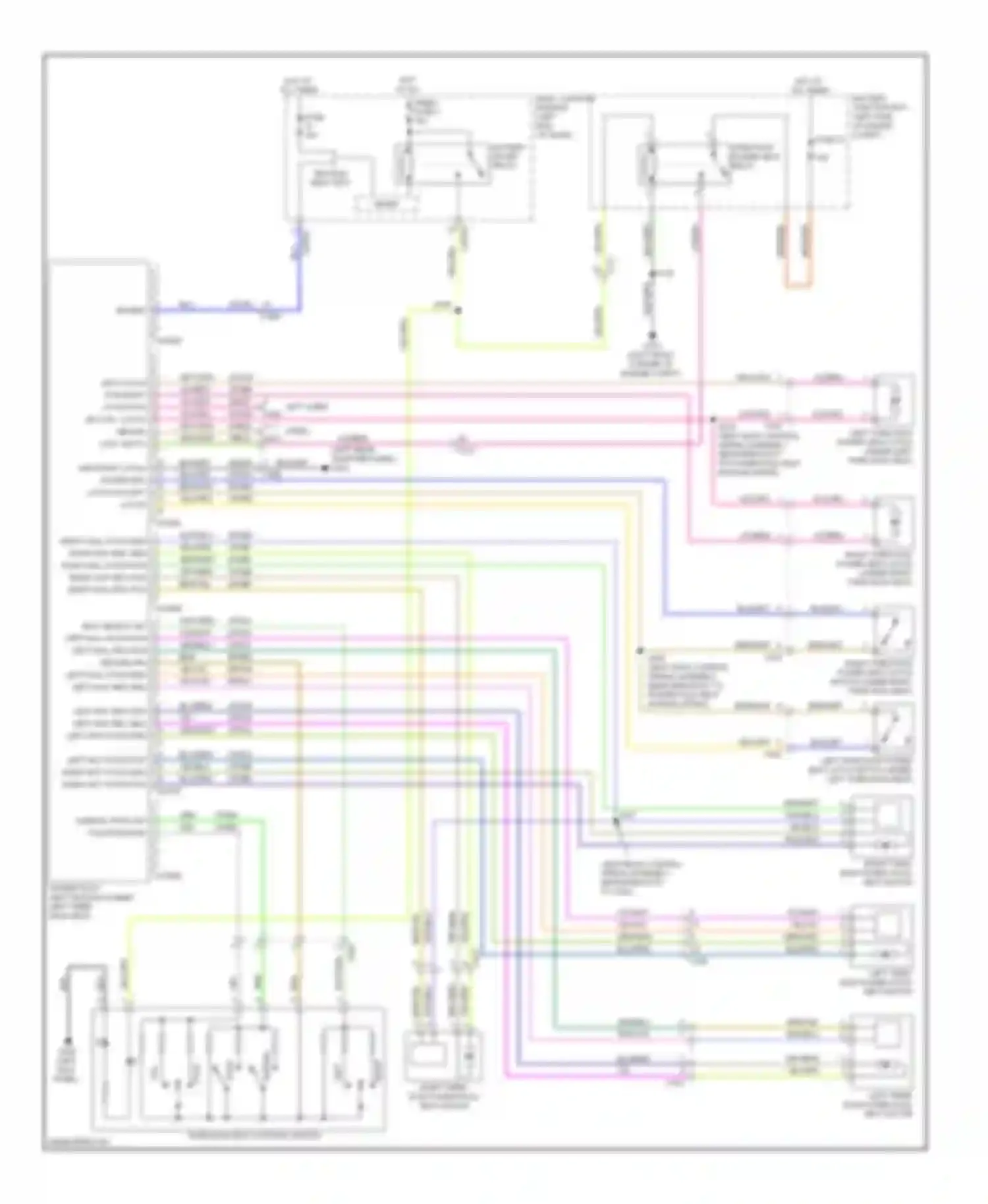 Wiring diagram vio/wht for Ford Explorer V (2010-2015) (40 of 52)