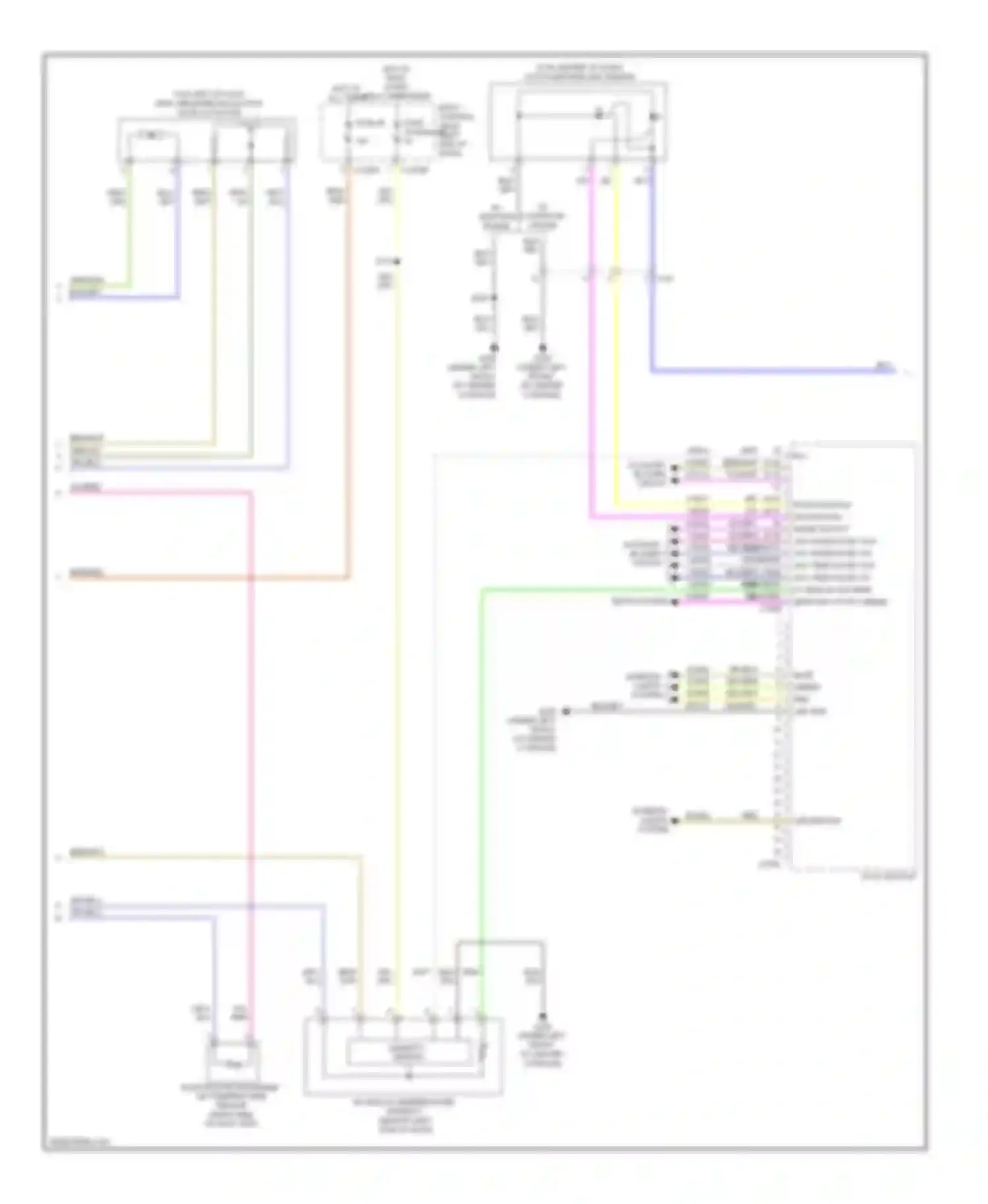 Wiring diagram yel/blu for Ford Explorer V (2010-2015) (2 of 32)