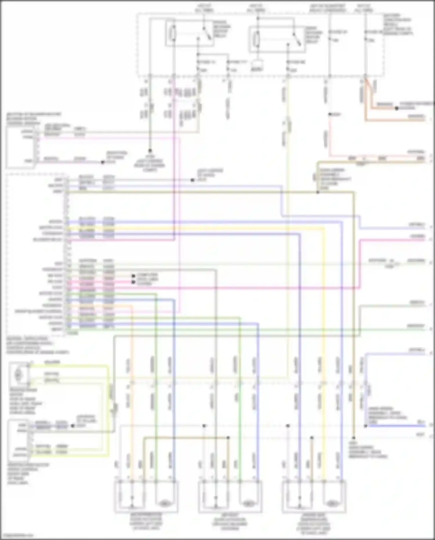 Explorer Ford VI facelift (2022-2024): Automatic a/c circuit (1 of 5)
