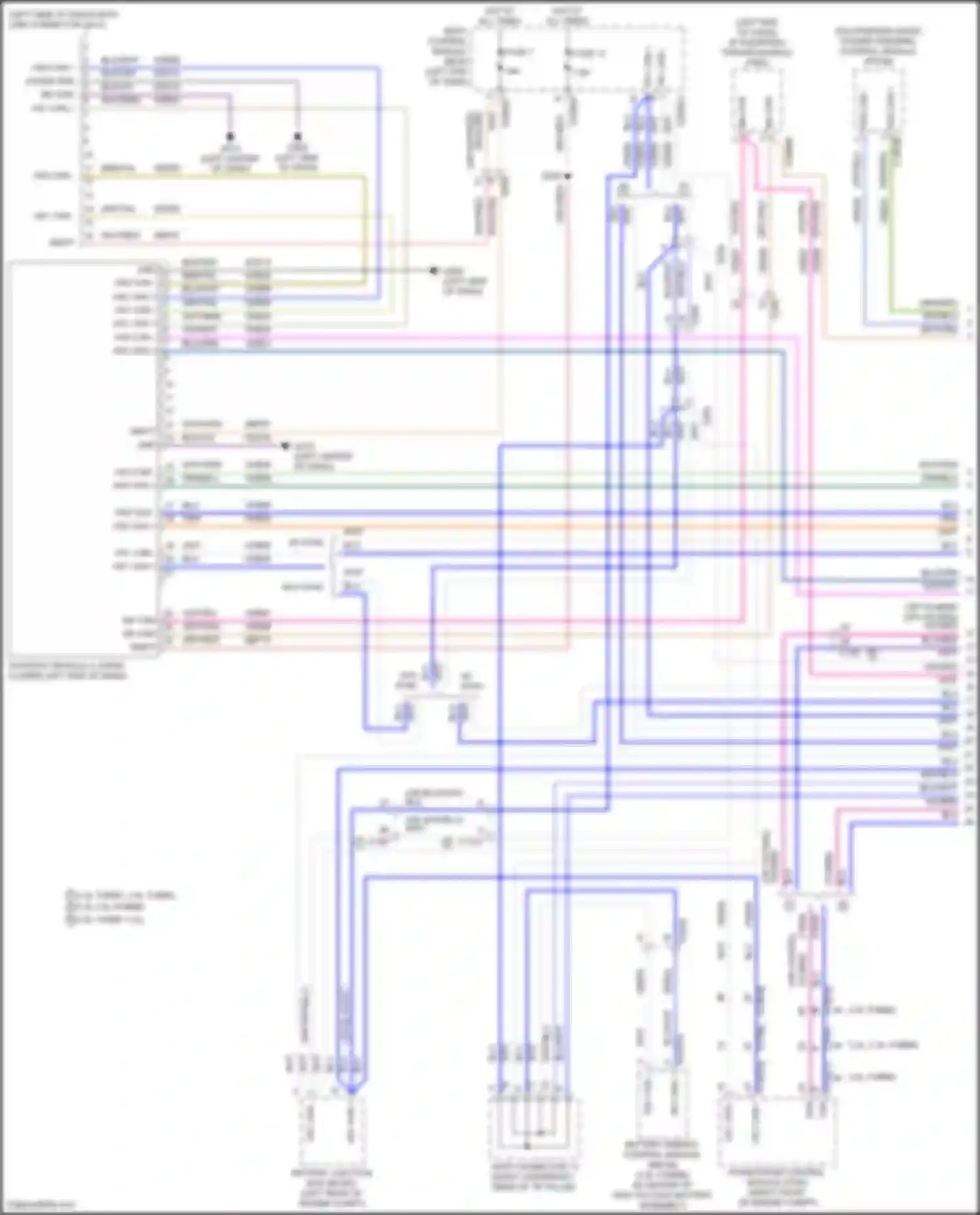Explorer Ford VI facelift (2022-2024): Computer data lines circuit (1 of 6)