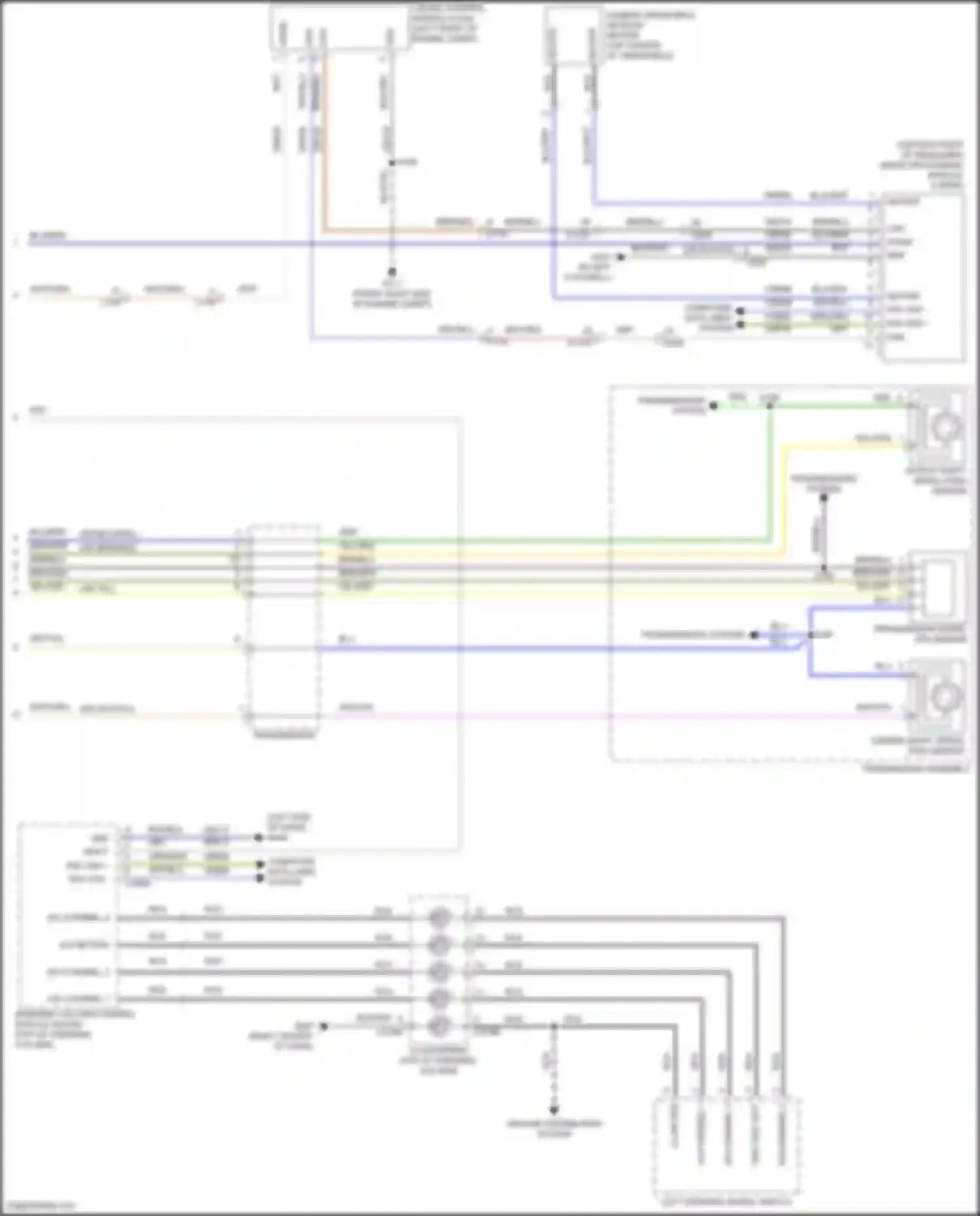 Explorer Ford VI facelift (2022-2024): Cruise control circuit (2 of 2)