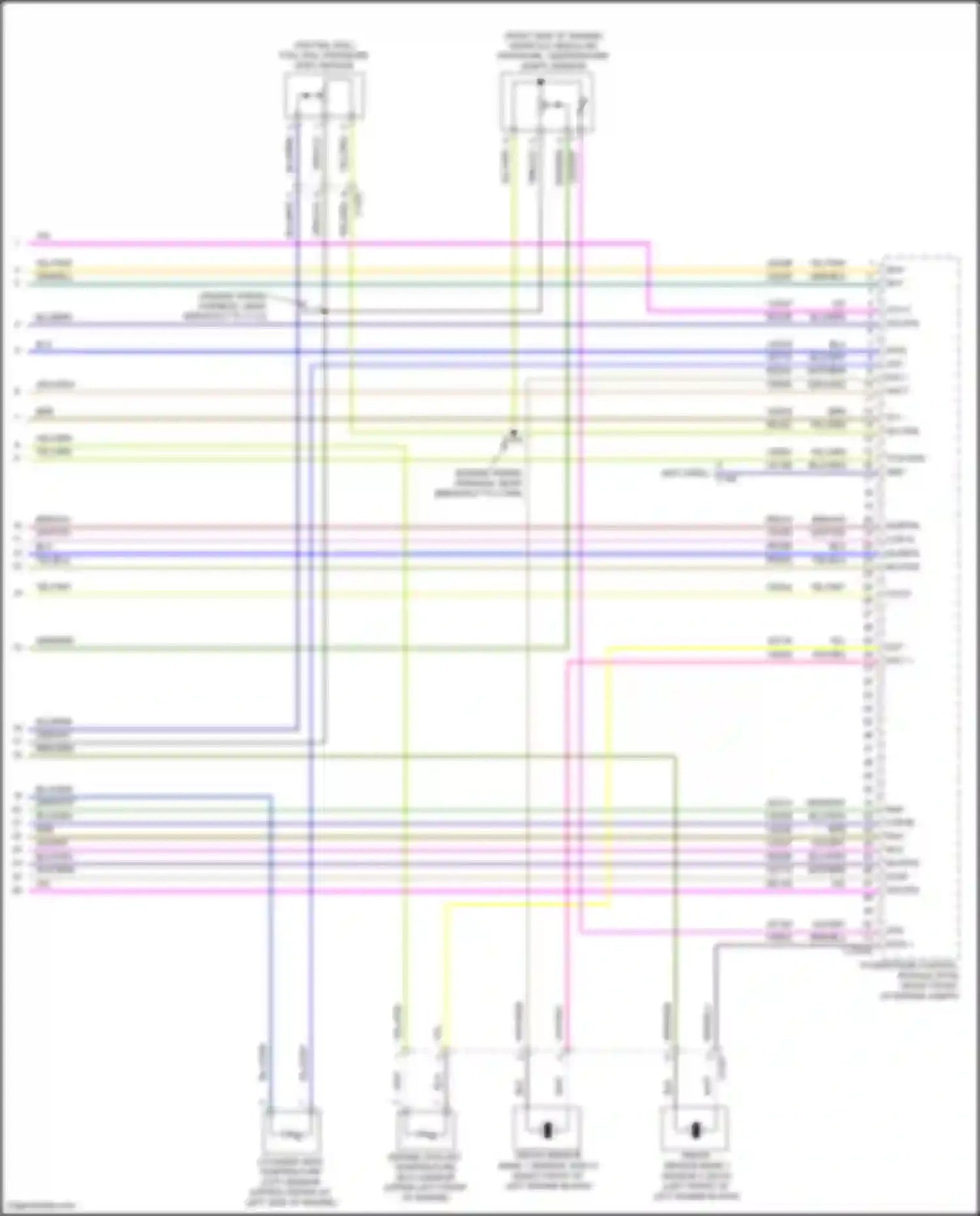 Explorer Ford VI facelift (2022-2024): Wiring diagram engine performance 3.0l turbo (12 of 12)