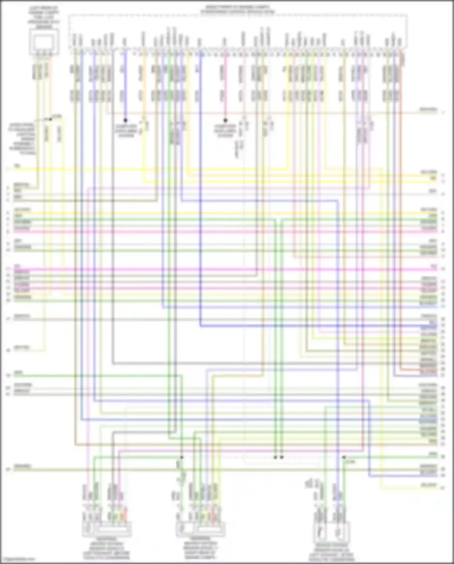 Explorer Ford VI facelift (2022-2024): Wiring diagram engine performance 3.0l turbo (4 of 12)