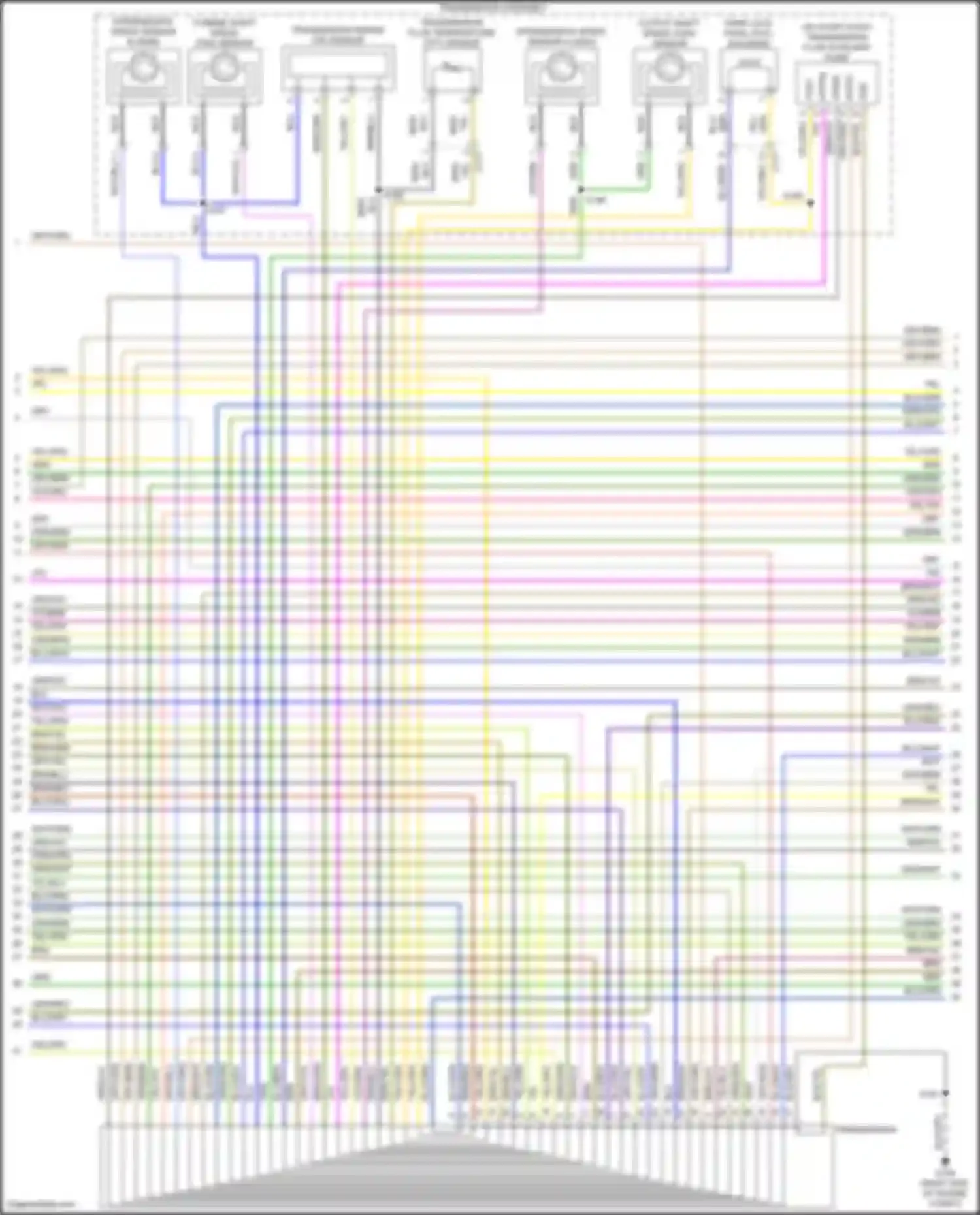 Explorer Ford VI facelift (2022-2024): Wiring diagram engine performance 3.0l turbo (5 of 12)