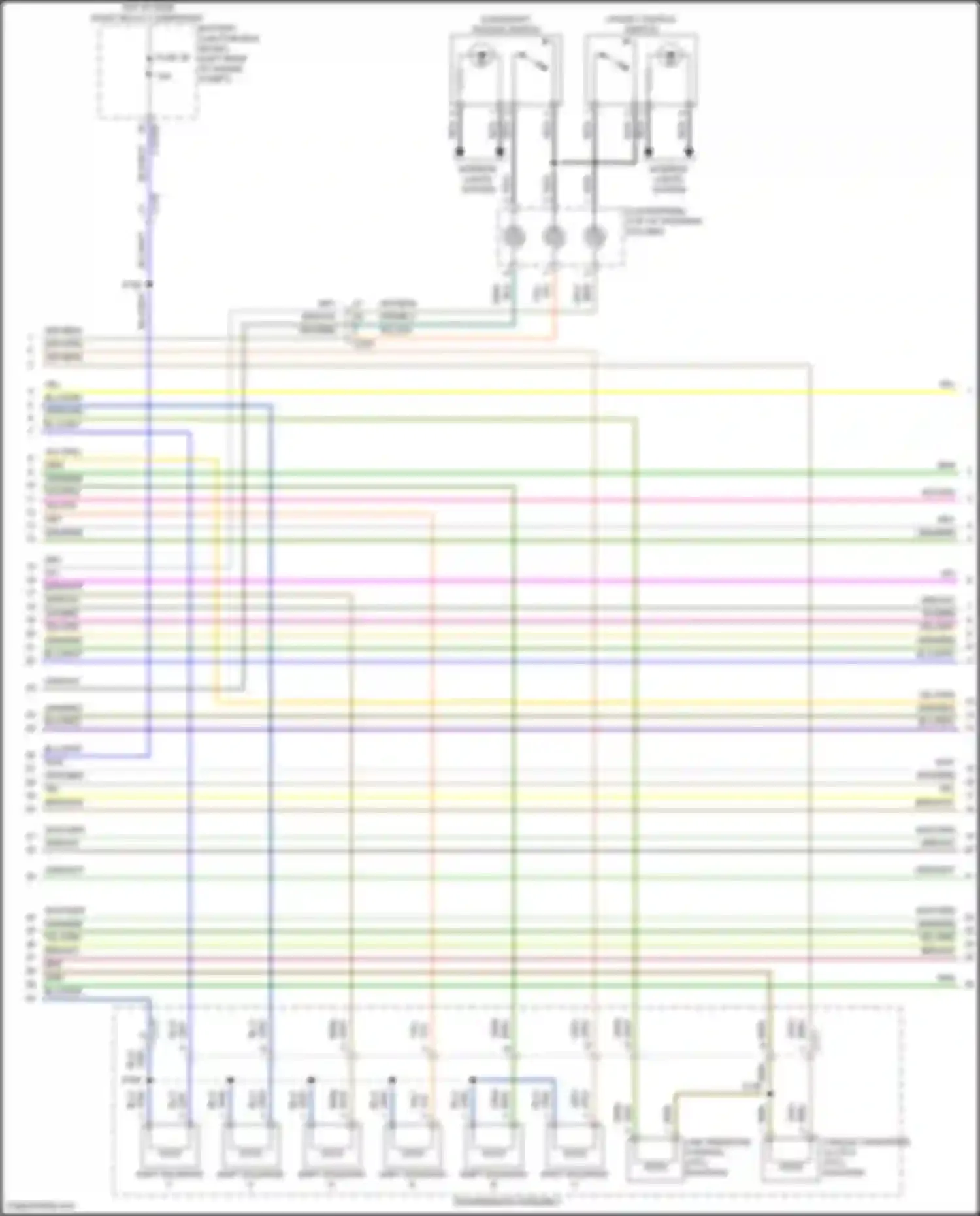 Explorer Ford VI facelift (2022-2024): Wiring diagram engine performance 3.0l turbo (6 of 12)