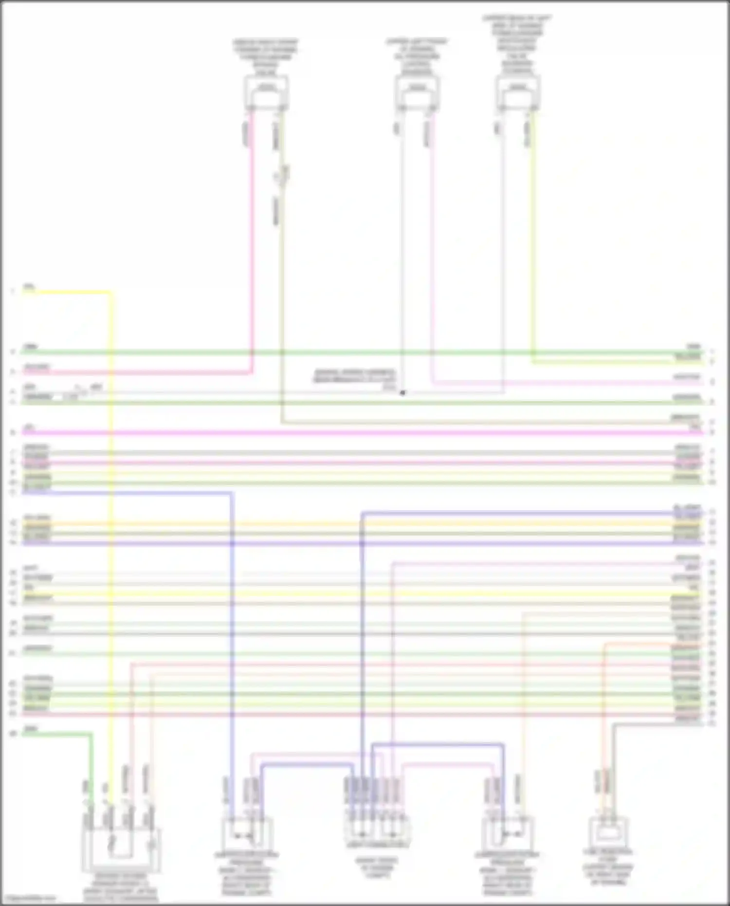 Explorer Ford VI facelift (2022-2024): Wiring diagram engine performance 3.0l turbo (7 of 12)