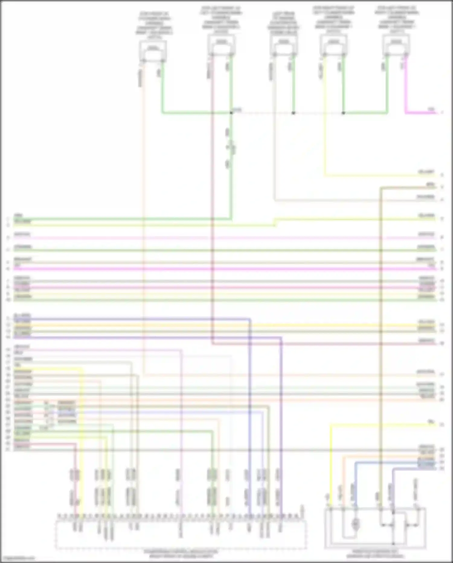 Explorer Ford VI facelift (2022-2024): Wiring diagram engine performance 3.0l turbo (8 of 12)