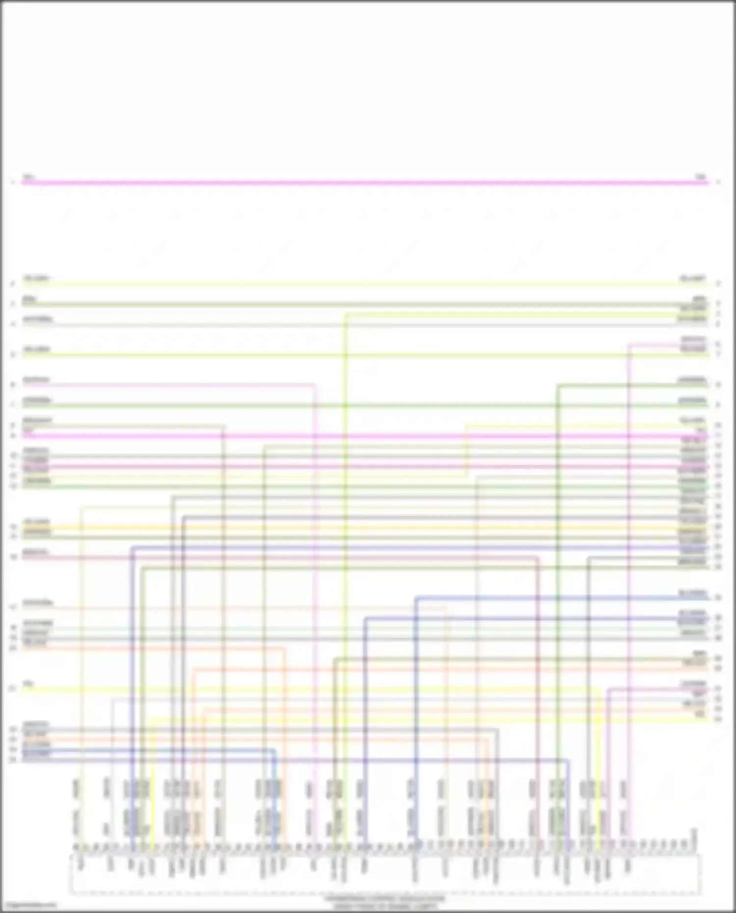 Explorer Ford VI facelift (2022-2024): Wiring diagram engine performance 3.0l turbo (9 of 12)