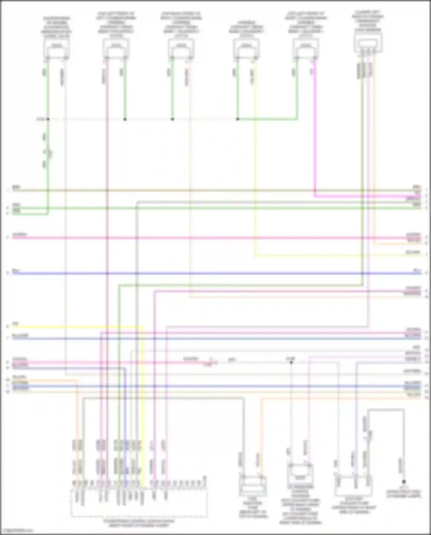 Explorer Ford VI facelift (2022-2024): Wiring diagram engine performance 3.3l hybrid (14 of 17)