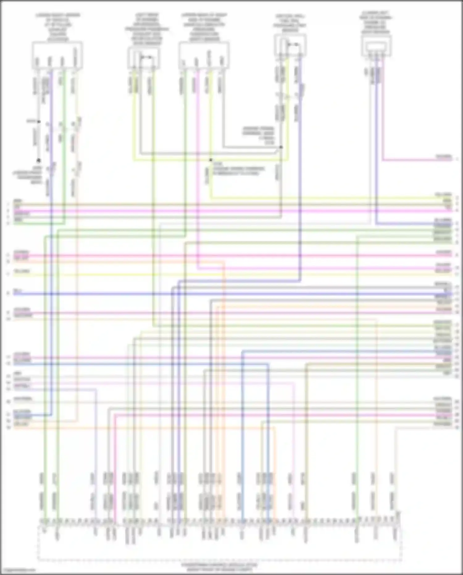 Explorer Ford VI facelift (2022-2024): Wiring diagram engine performance 3.3l hybrid (15 of 17)