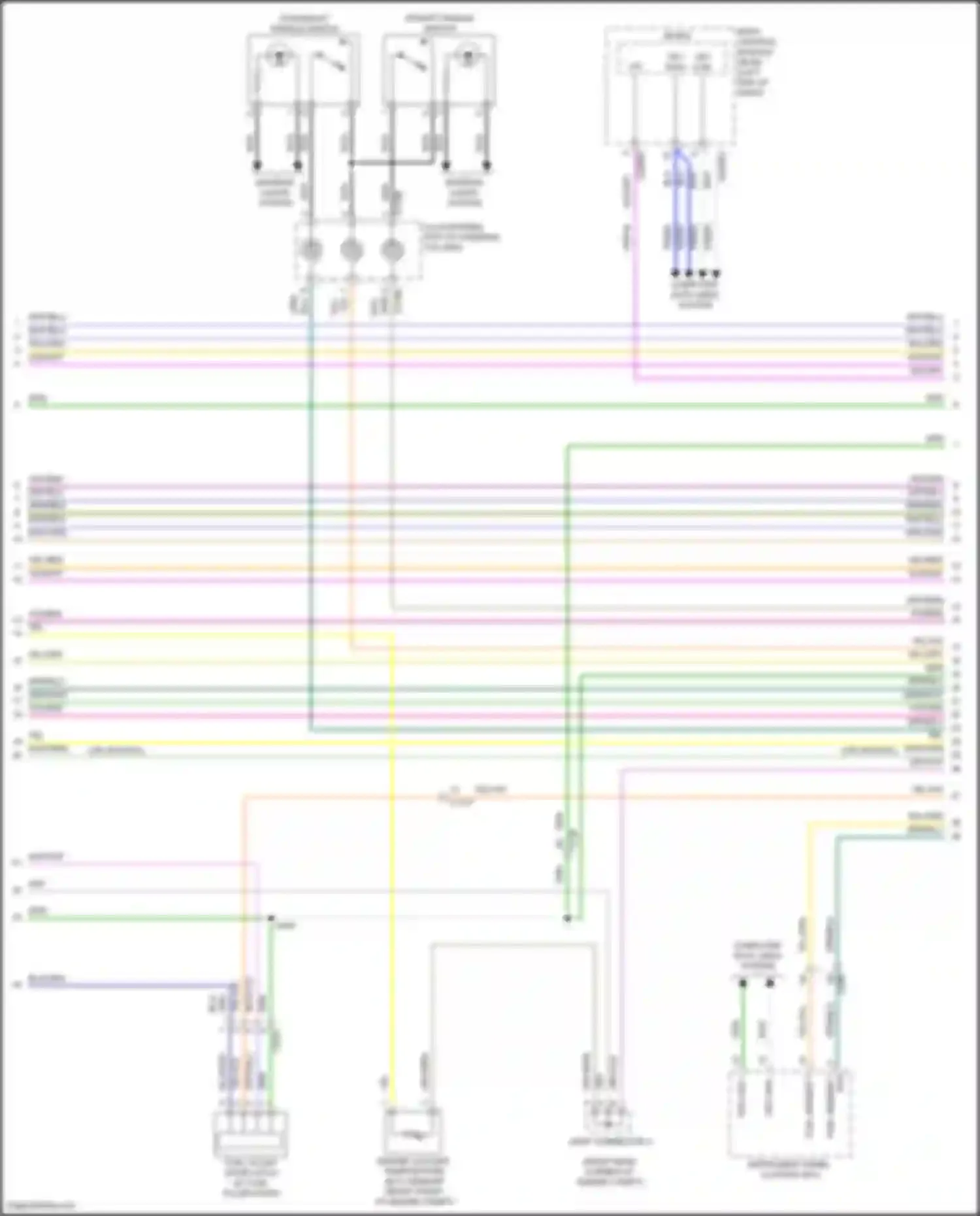 Explorer Ford VI facelift (2022-2024): Wiring diagram engine performance 3.3l hybrid (2 of 17)