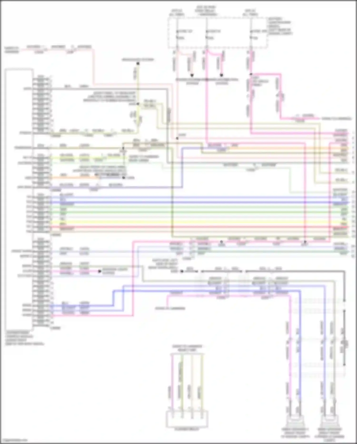 Explorer Ford VI facelift (2022-2024): Exterior lamps circuit (1 of 7)