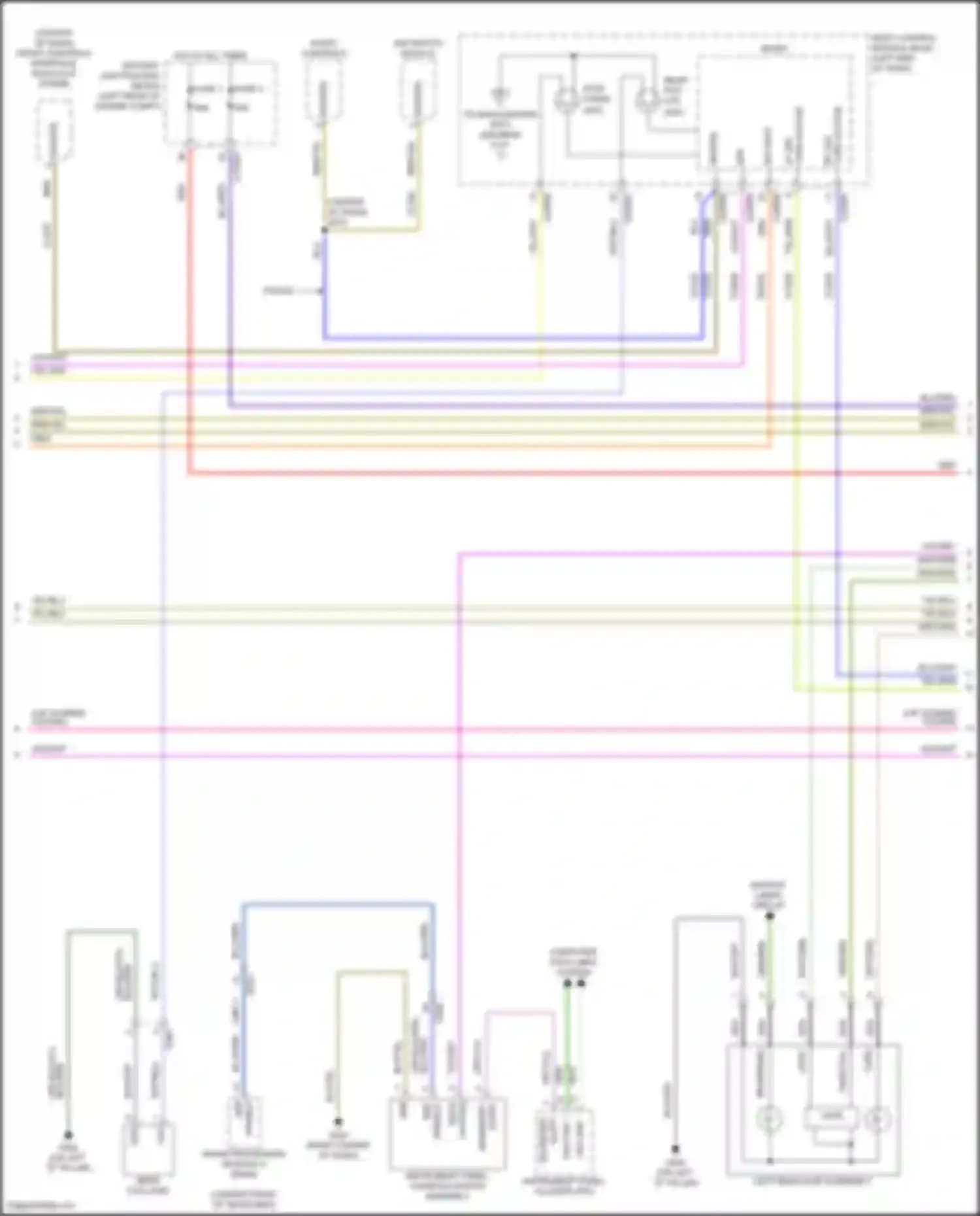 Explorer Ford VI facelift (2022-2024): Exterior lamps circuit (5 of 7)