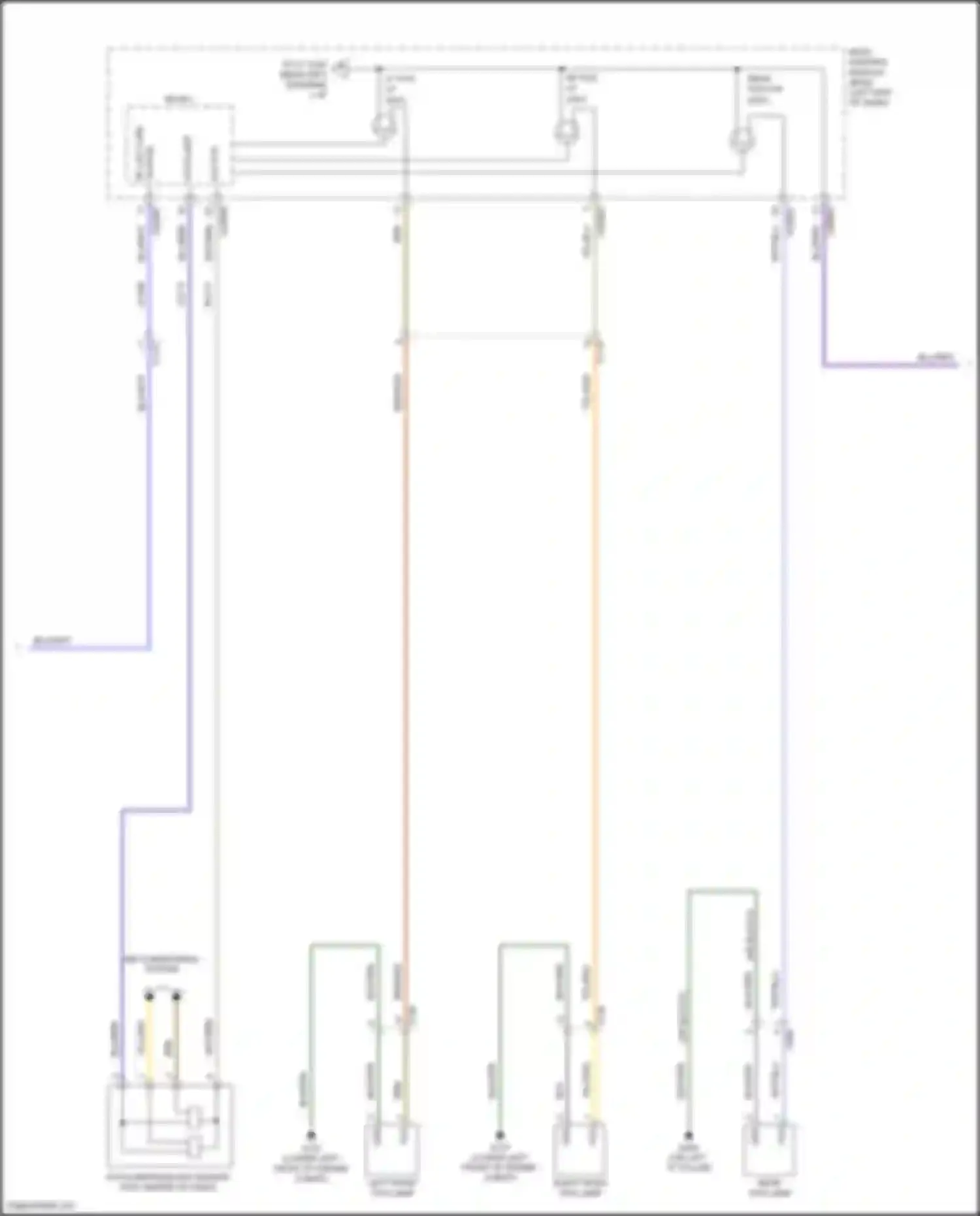 Explorer Ford VI facelift (2022-2024): Headlights circuit, w/o dynamic leveling (2 of 3)