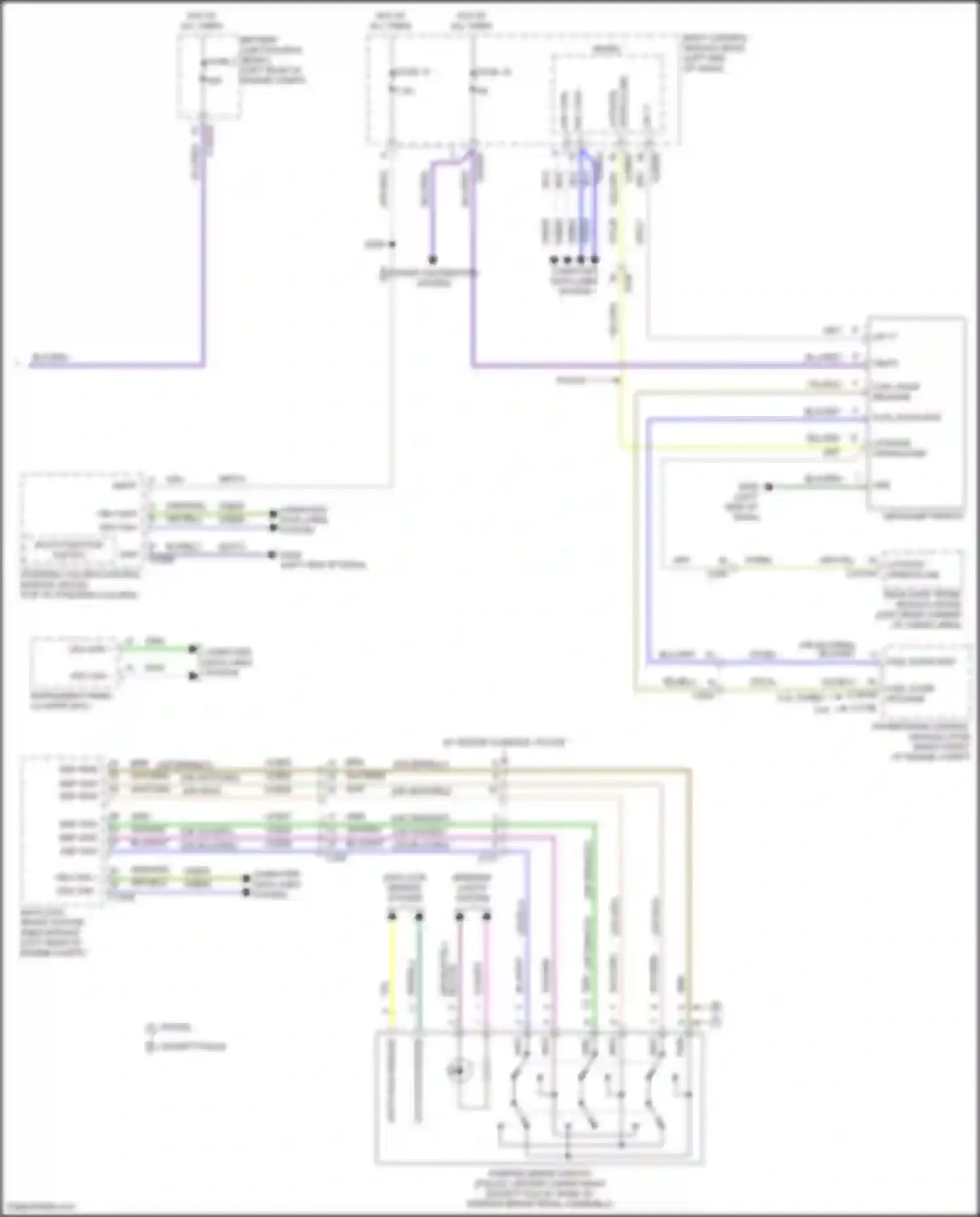 Explorer Ford VI facelift (2022-2024): Headlights circuit, w/o dynamic leveling (3 of 3)