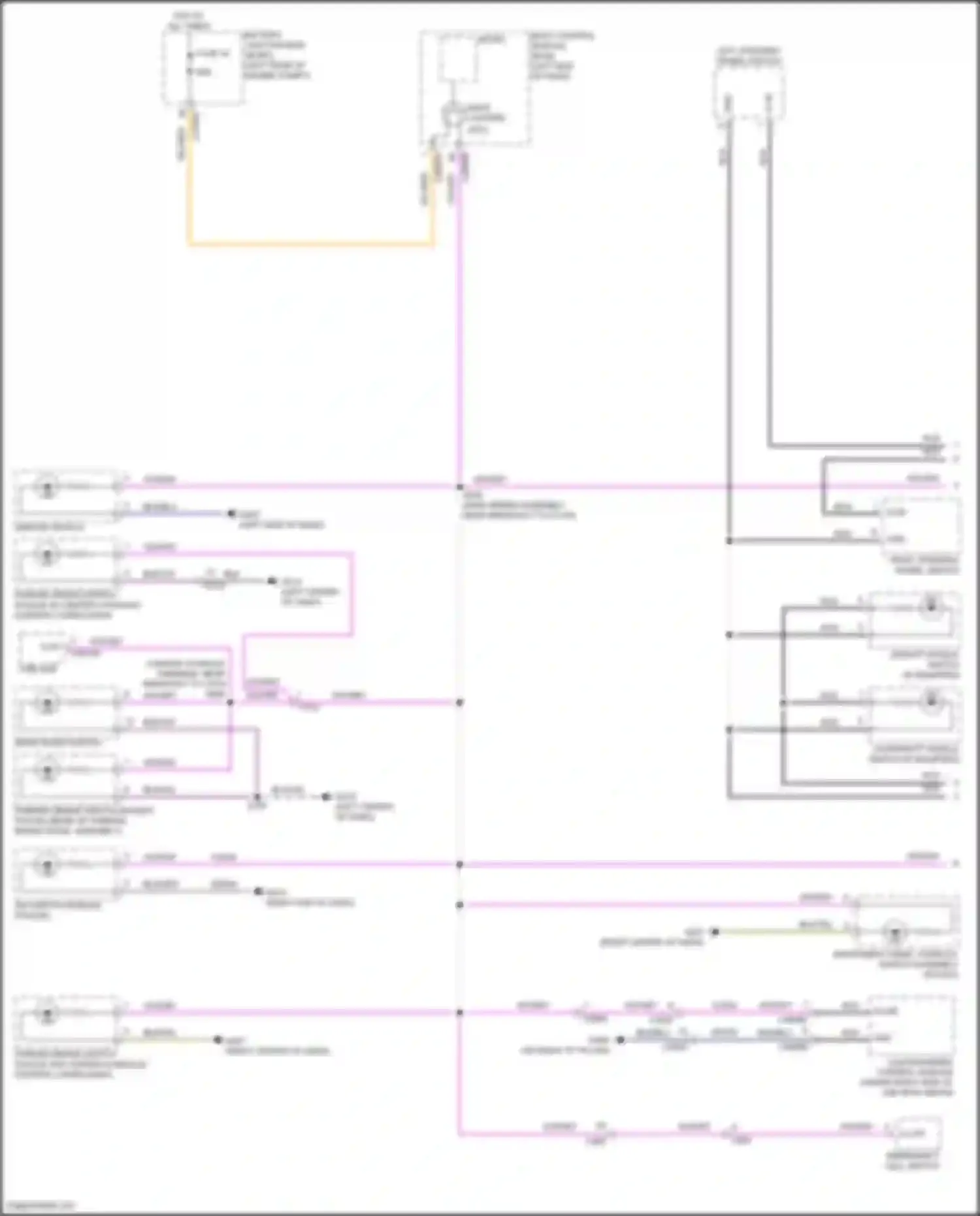 Explorer Ford VI facelift (2022-2024): Instrument illumination circuit (1 of 3)