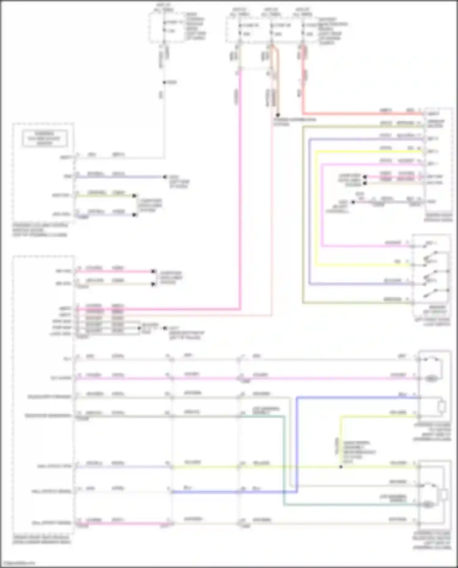 Explorer Ford VI facelift (2022-2024): Steering column memory circuit