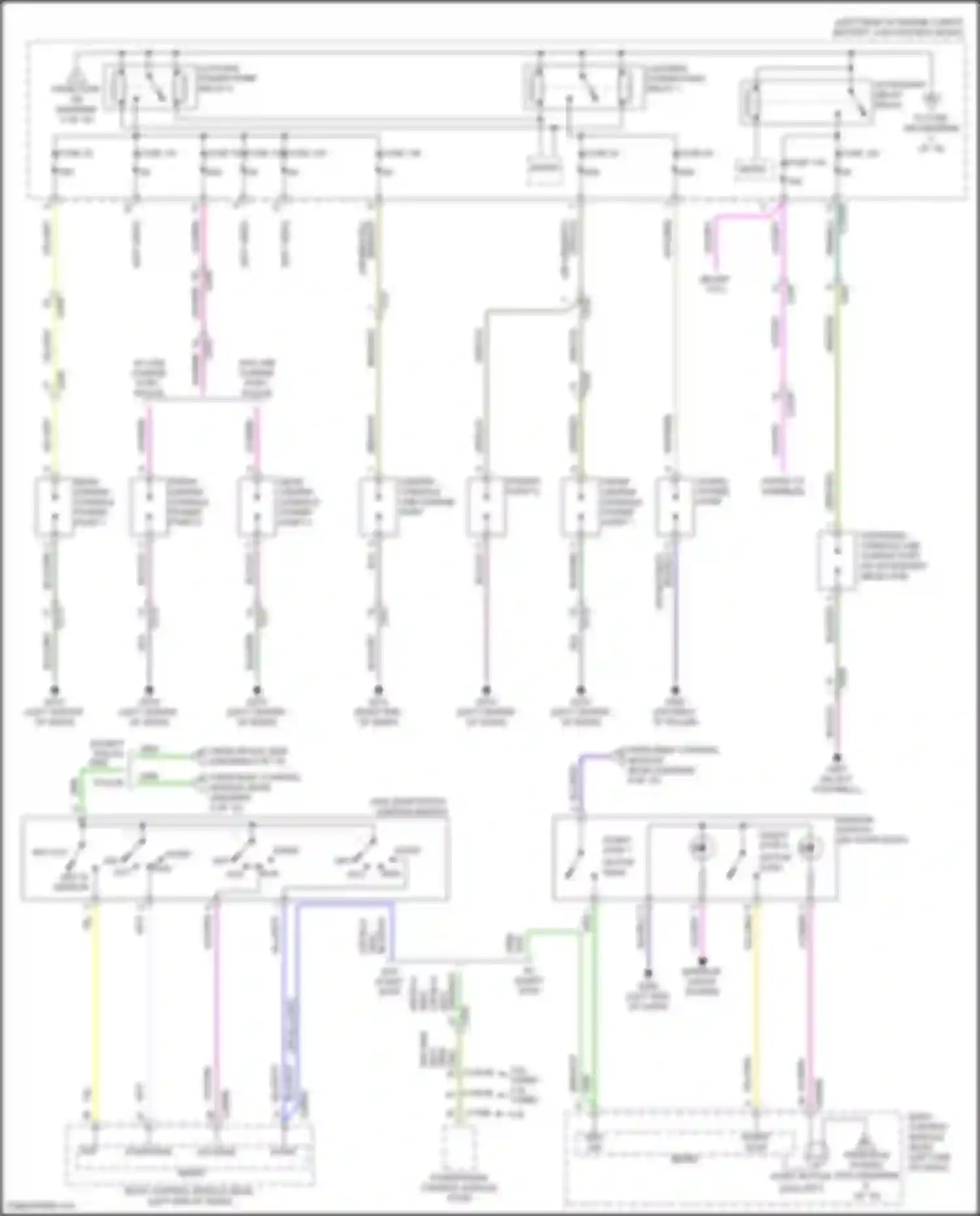 Explorer Ford VI facelift (2022-2024): Power distribution circuit (4 of 10)