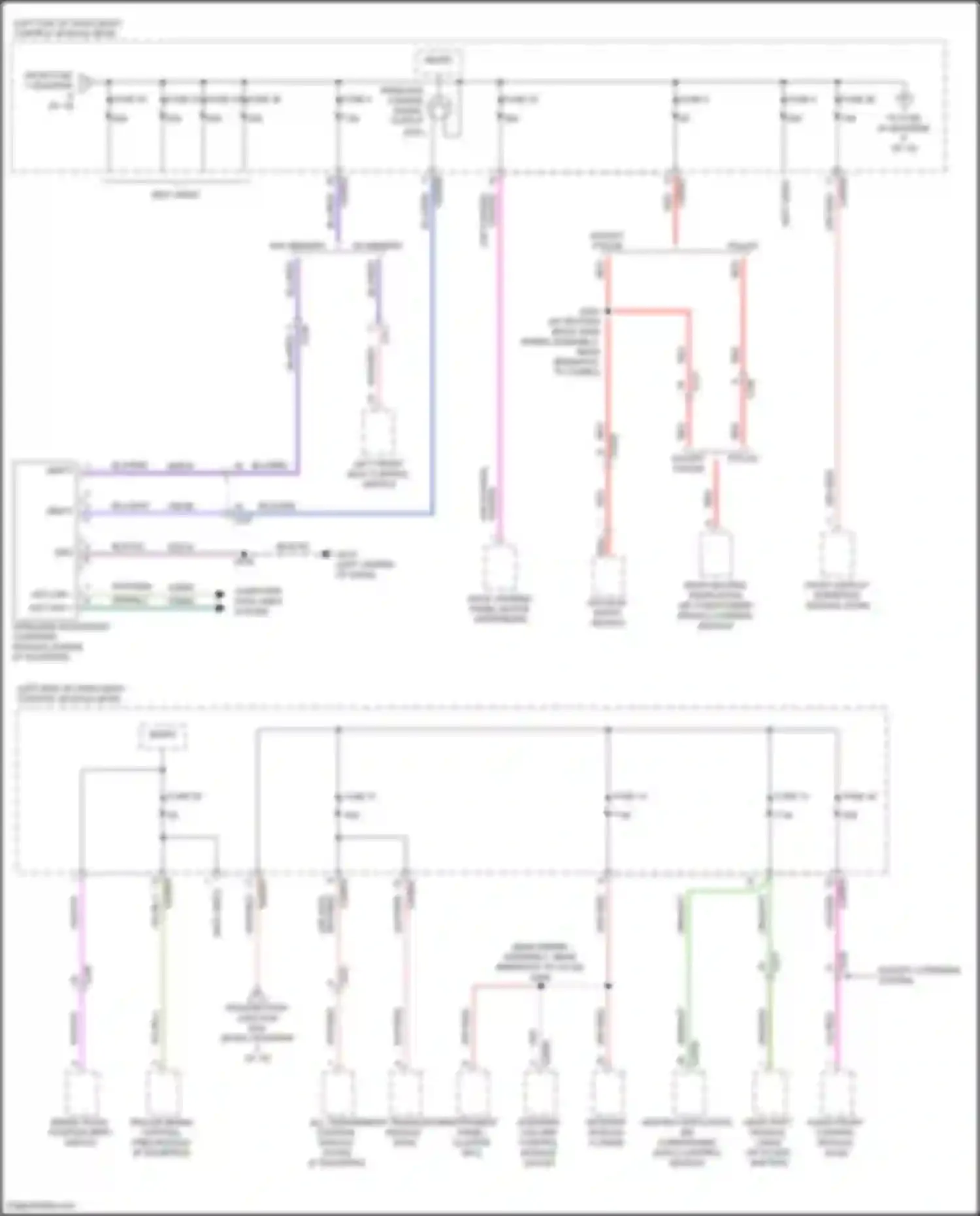 Explorer Ford VI facelift (2022-2024): Power distribution circuit (7 of 10)