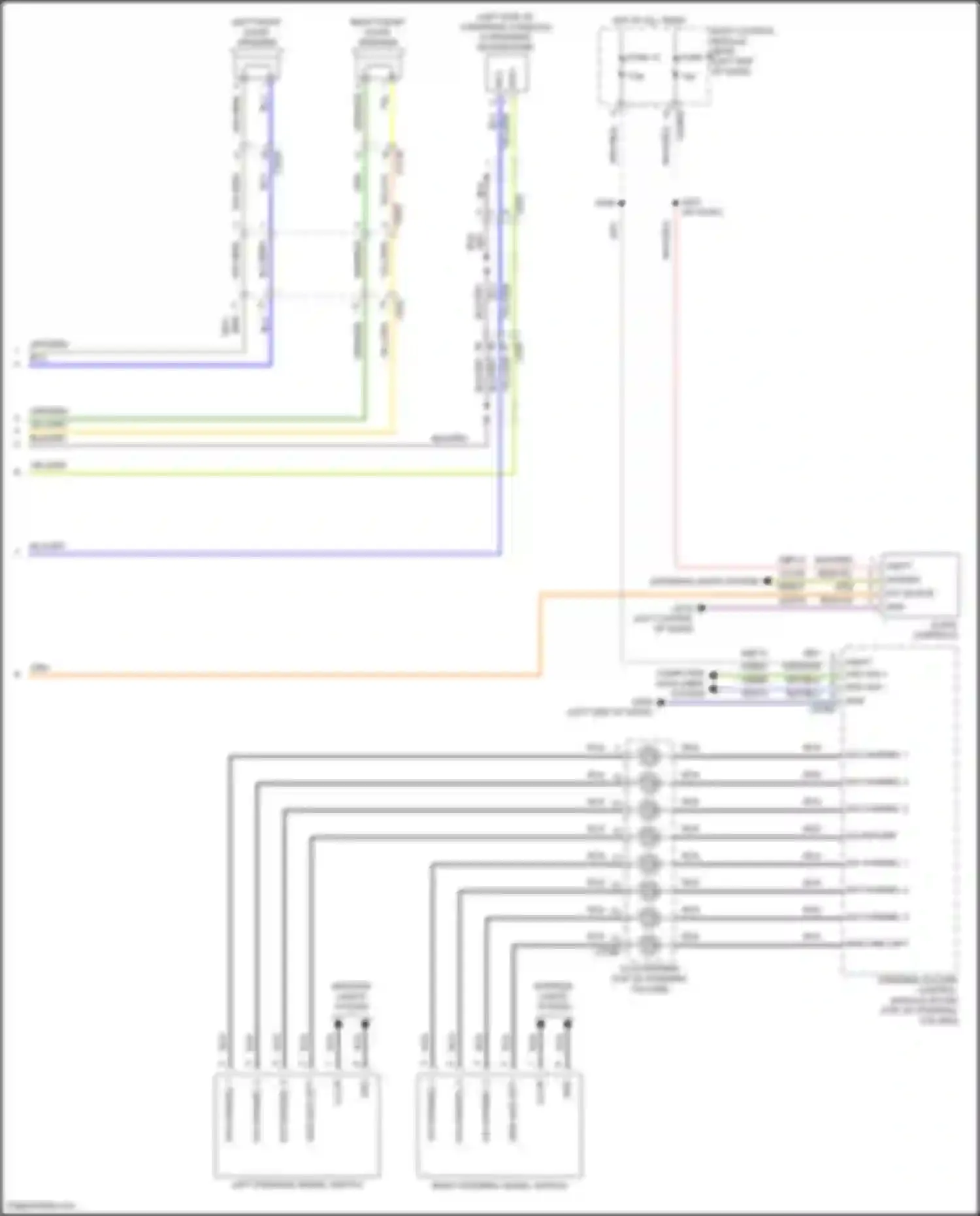 Explorer Ford VI facelift (2022-2024): Radio circuit (2 of 2)