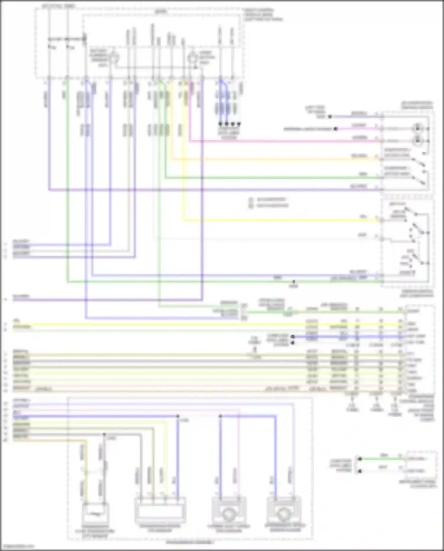 Explorer Ford VI facelift (2022-2024): 3.3l hybrid, starting circuit (2 of 2)