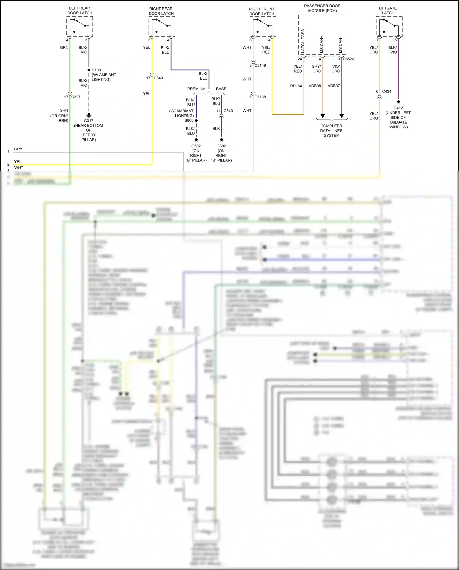 Wiring diagram 3.3l for Ford Explorer VI facelift (2022-2024) (6 of 17)