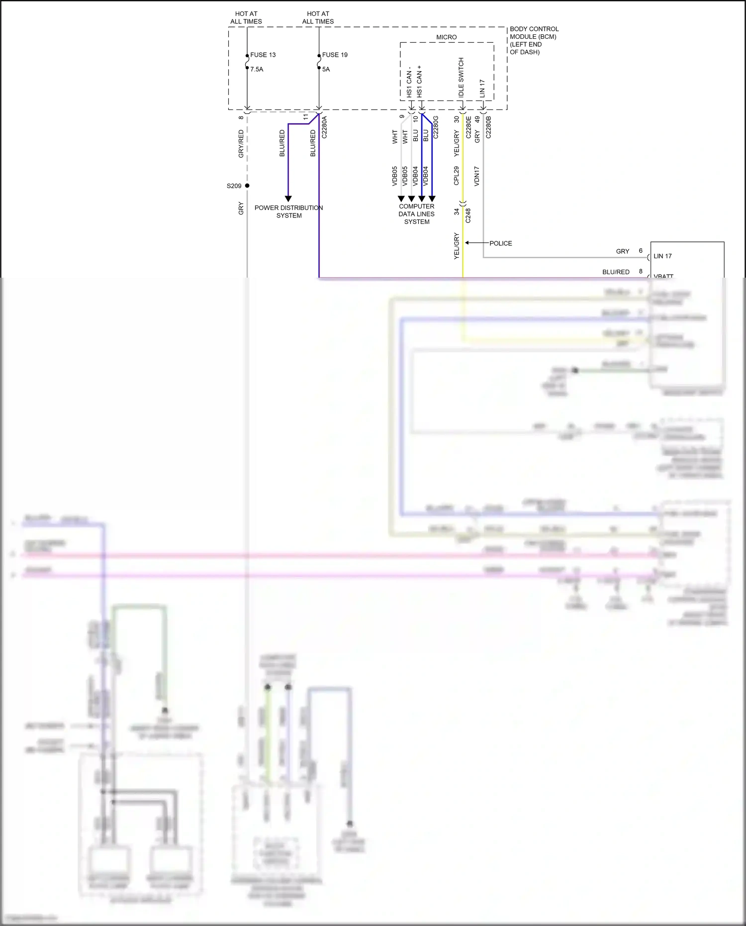 Wiring diagram 3.3l for Ford Explorer VI facelift (2022-2024) (15 of 17)