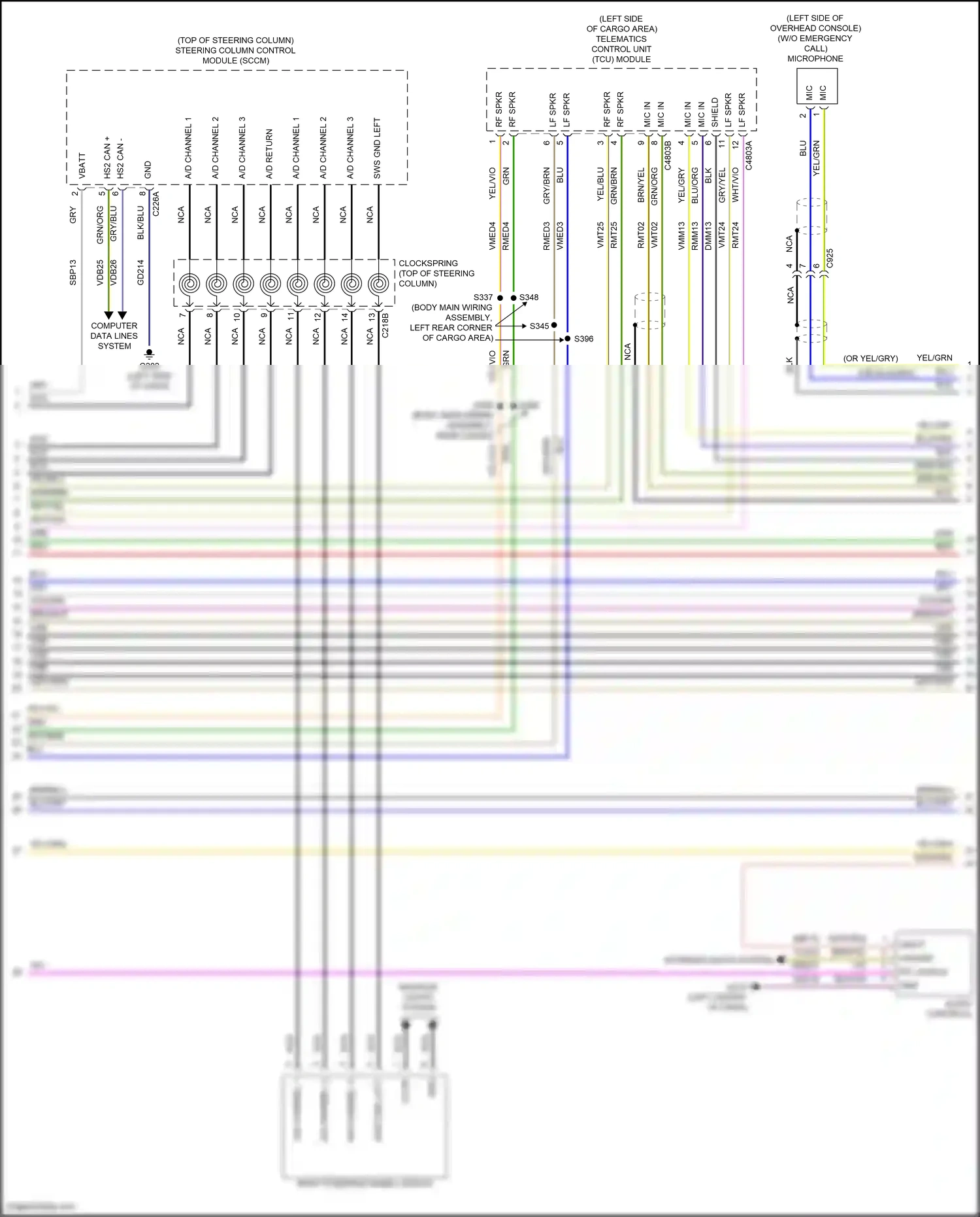 Wiring diagram blu for Ford Explorer VI facelift (2022-2024) (30 of 160)