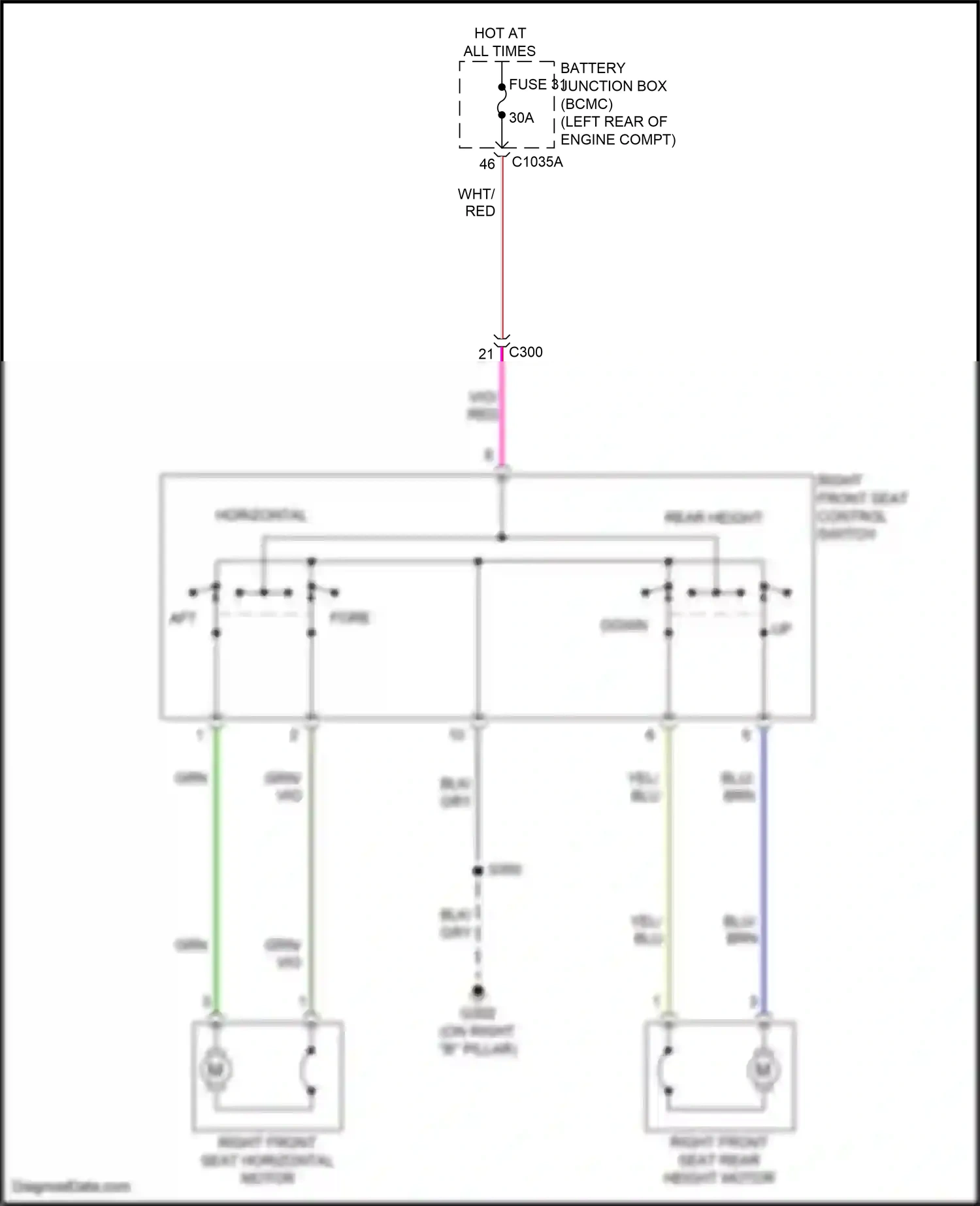 Wiring diagram blu for Ford Explorer VI facelift (2022-2024) (64 of 160)