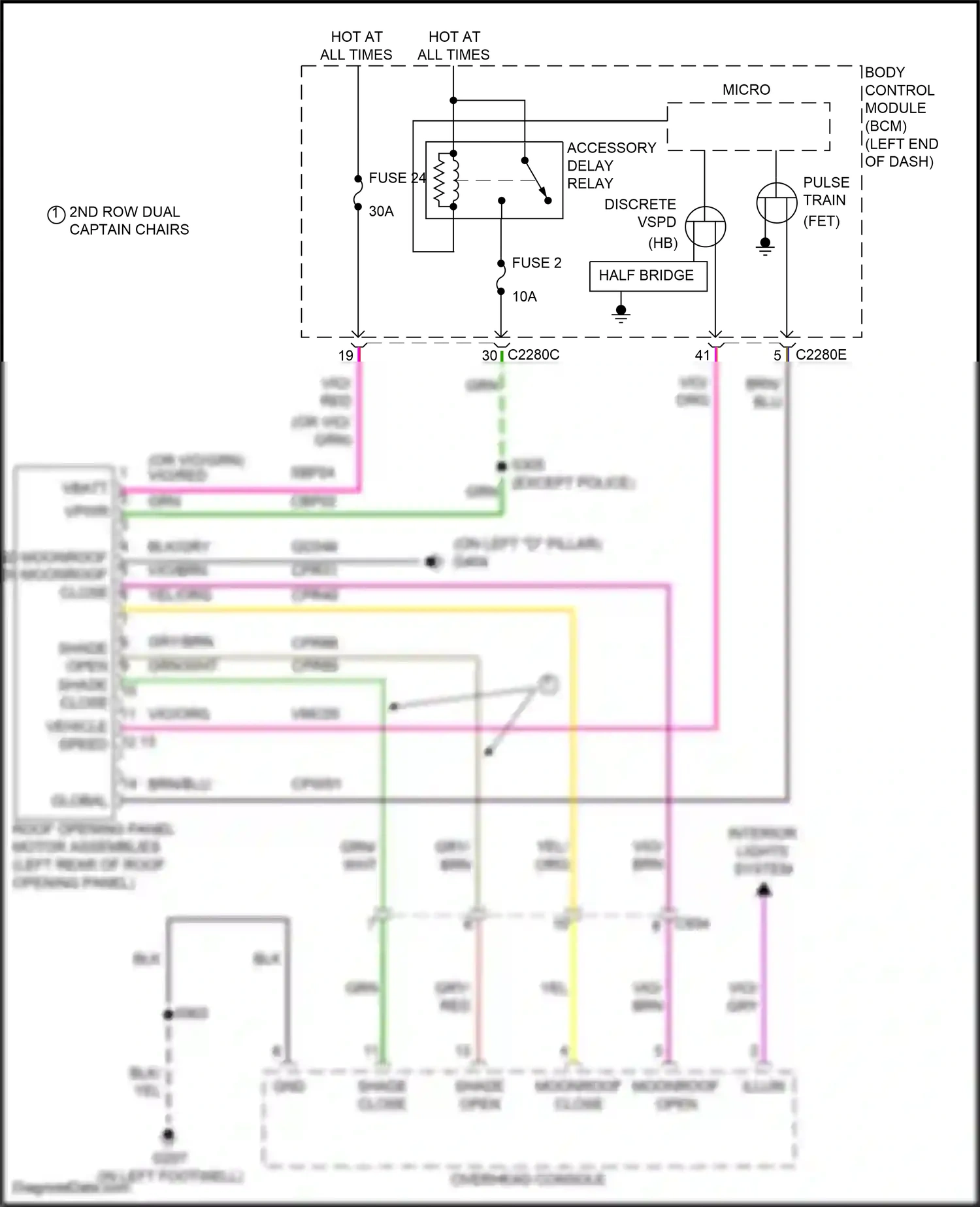Wiring diagram blu for Ford Explorer VI facelift (2022-2024) (58 of 160)