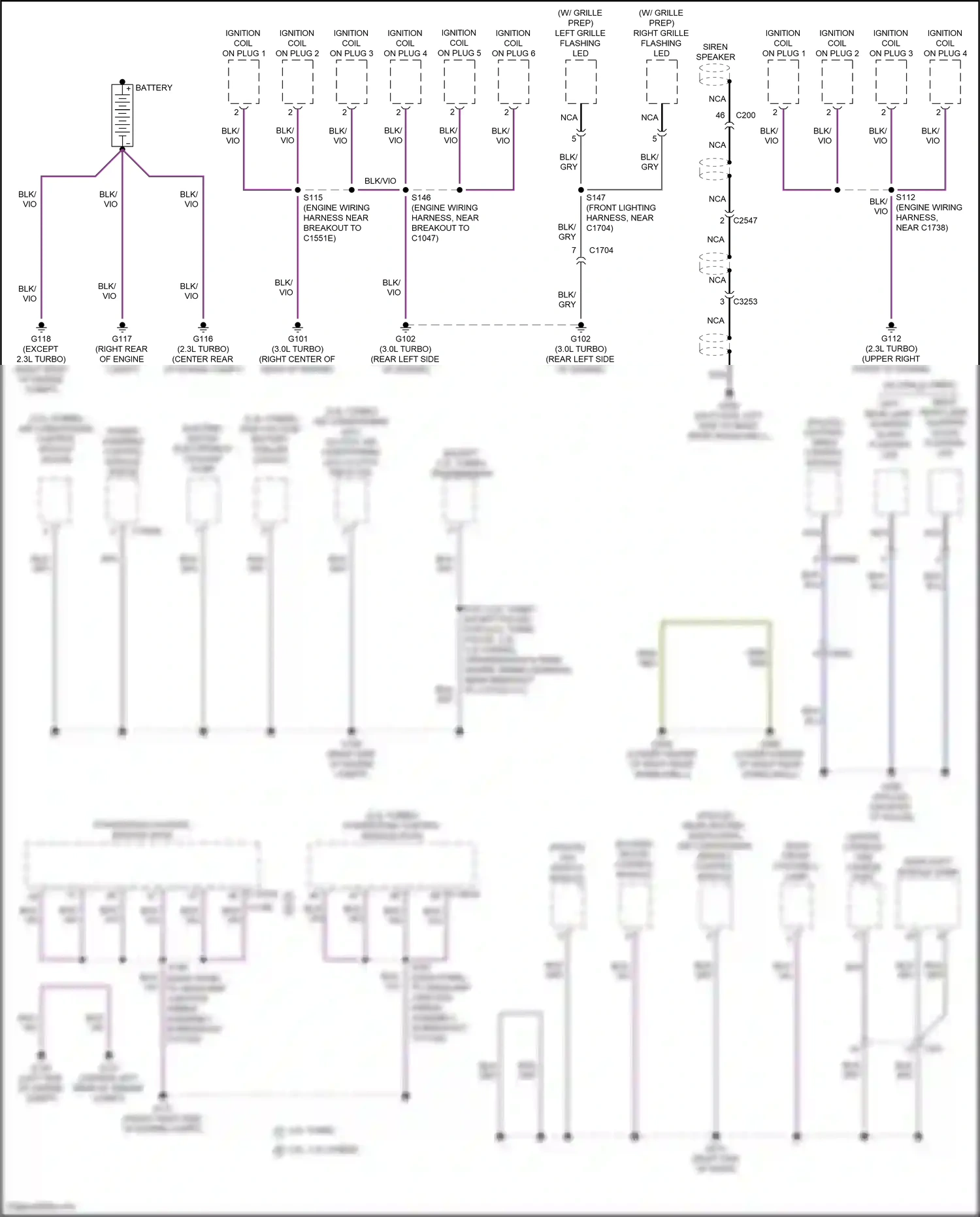 Wiring diagram blu for Ford Explorer VI facelift (2022-2024) (52 of 160)