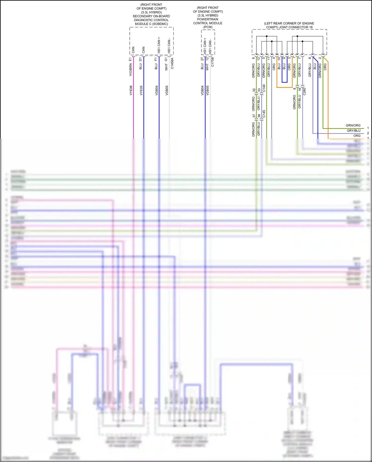 Wiring diagram blu for Ford Explorer VI facelift (2022-2024) (120 of 160)