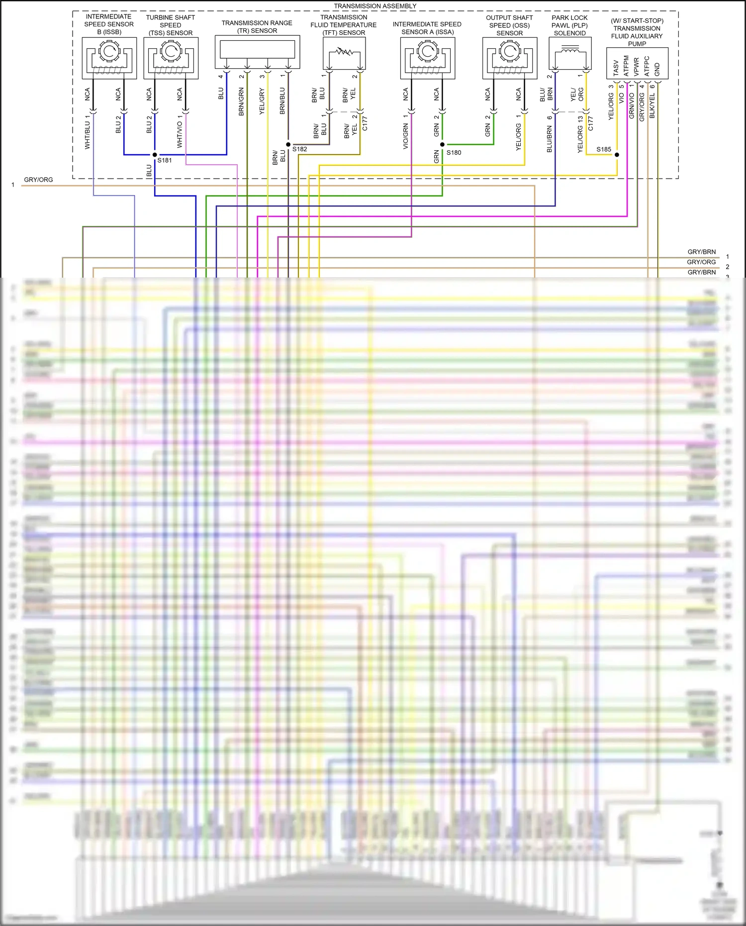 Wiring diagram brn/red for Ford Explorer VI facelift (2022-2024) (29 of 35)