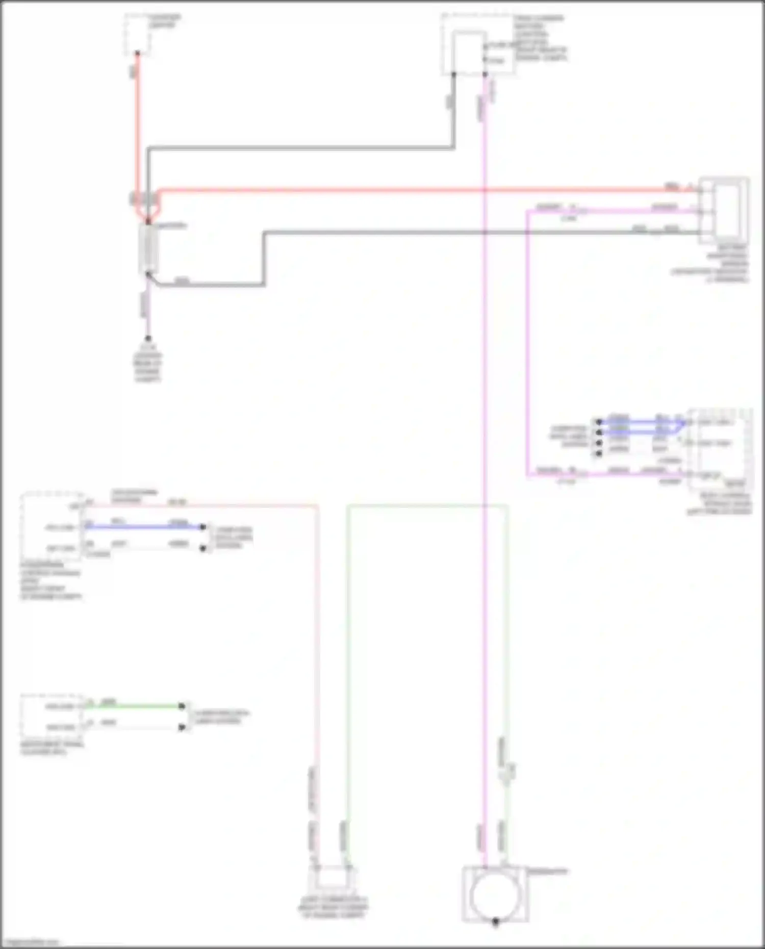 Wiring diagram computer data lines system for Ford Explorer VI facelift (2022-2024) (112 of 126)