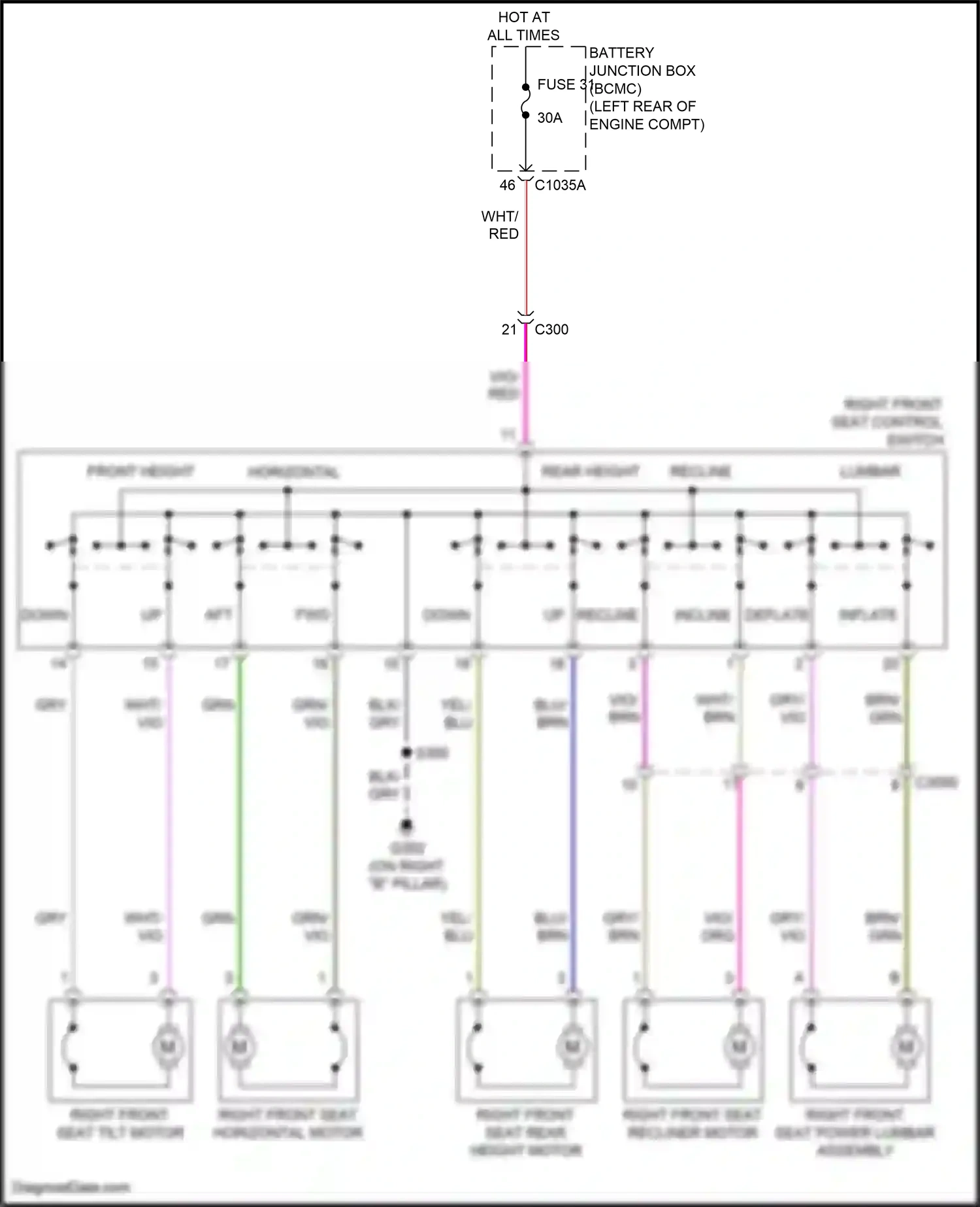Wiring diagram down up for Ford Explorer VI facelift (2022-2024) (1 of 1)