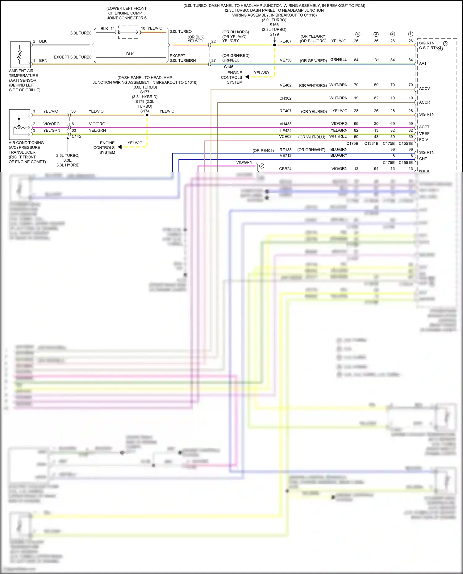 Ford Explorer VI facelift (2022-2024) ect wiring diagram  (1 of 5)