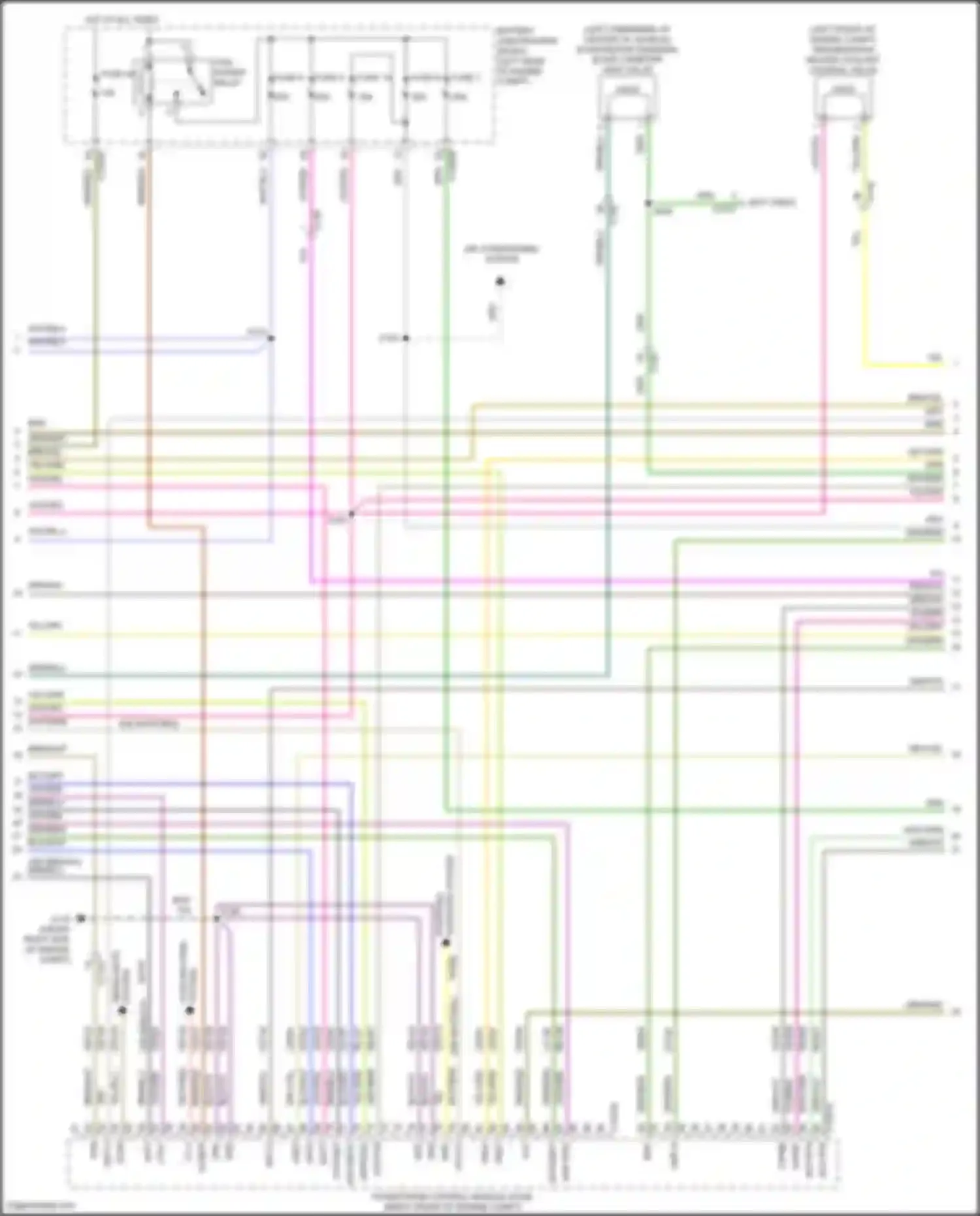 Wiring diagram fuse 14 for Ford Explorer VI facelift (2022-2024) (9 of 10)