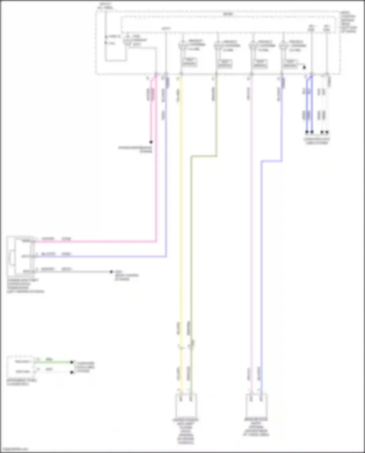Wiring diagram fuse 18 for Ford Explorer VI facelift (2022-2024) (4 of 5)