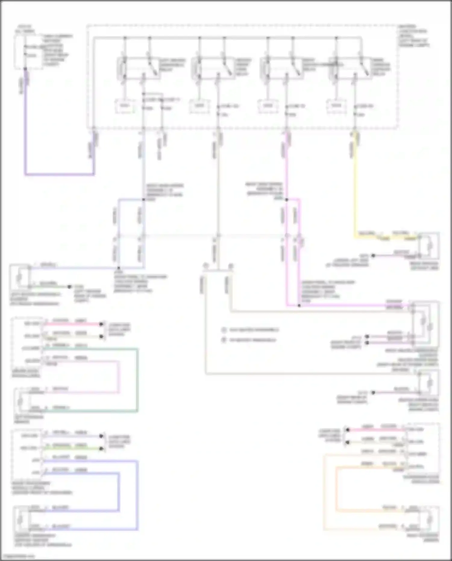 Wiring diagram fuse 77 for Ford Explorer VI facelift (2022-2024) (1 of 1)
