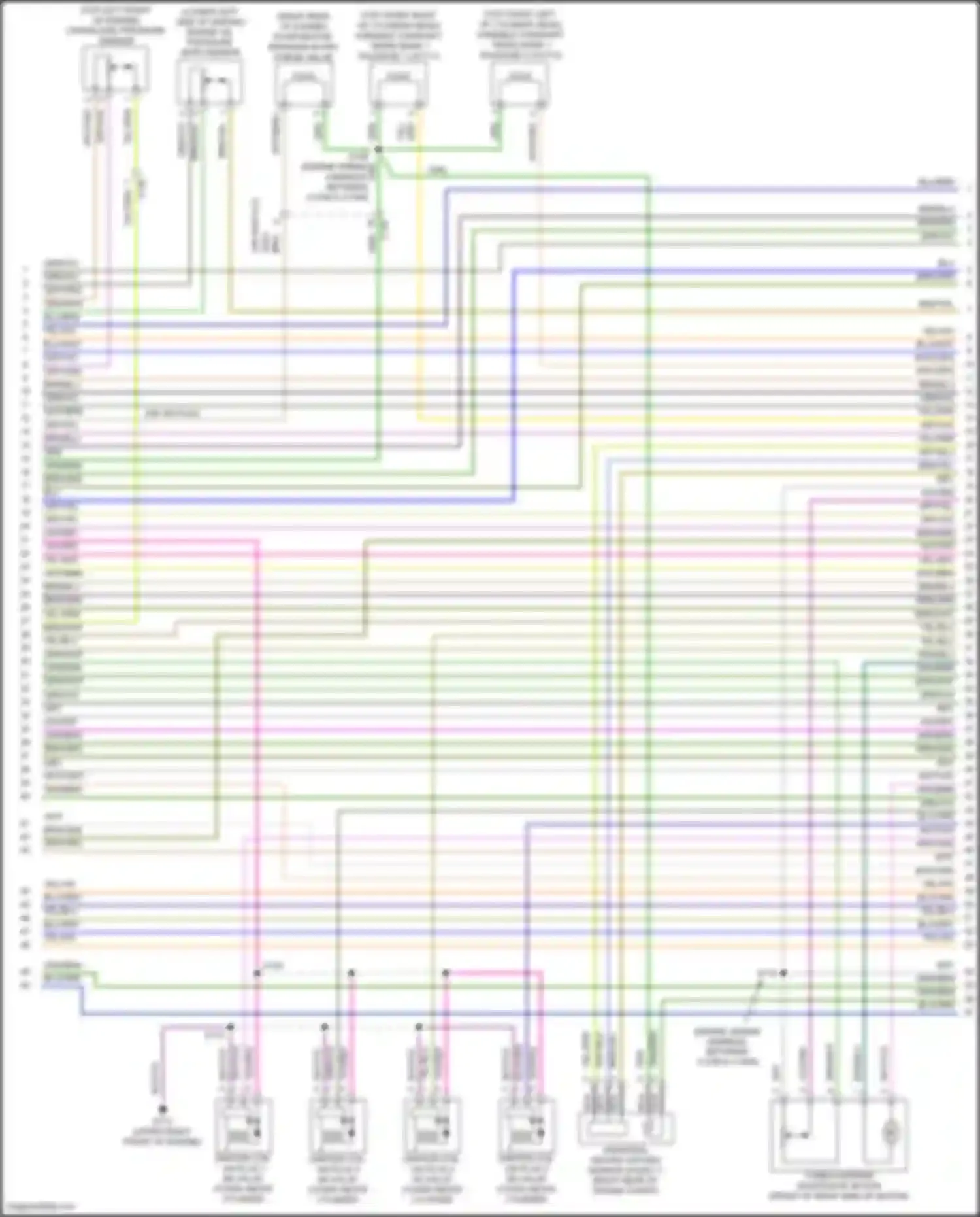 Wiring diagram ignition coil on plug 3 for Ford Explorer VI facelift (2022-2024) (3 of 5)