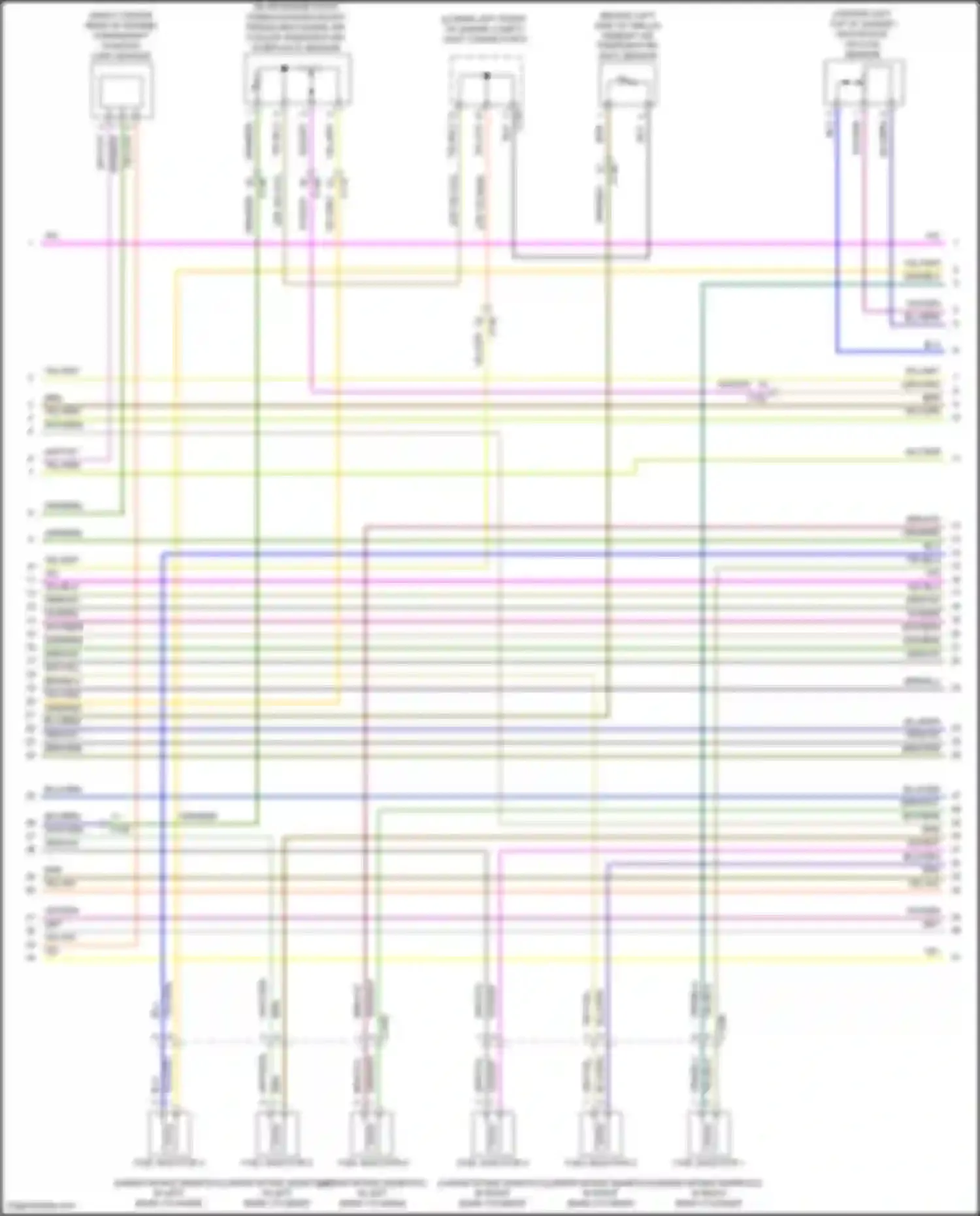 Wiring diagram joint connector 6 for Ford Explorer VI facelift (2022-2024) (4 of 5)