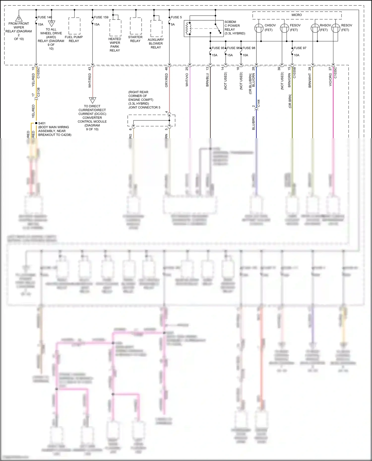 Wiring diagram nca for Ford Explorer VI facelift (2022-2024) (8 of 112)