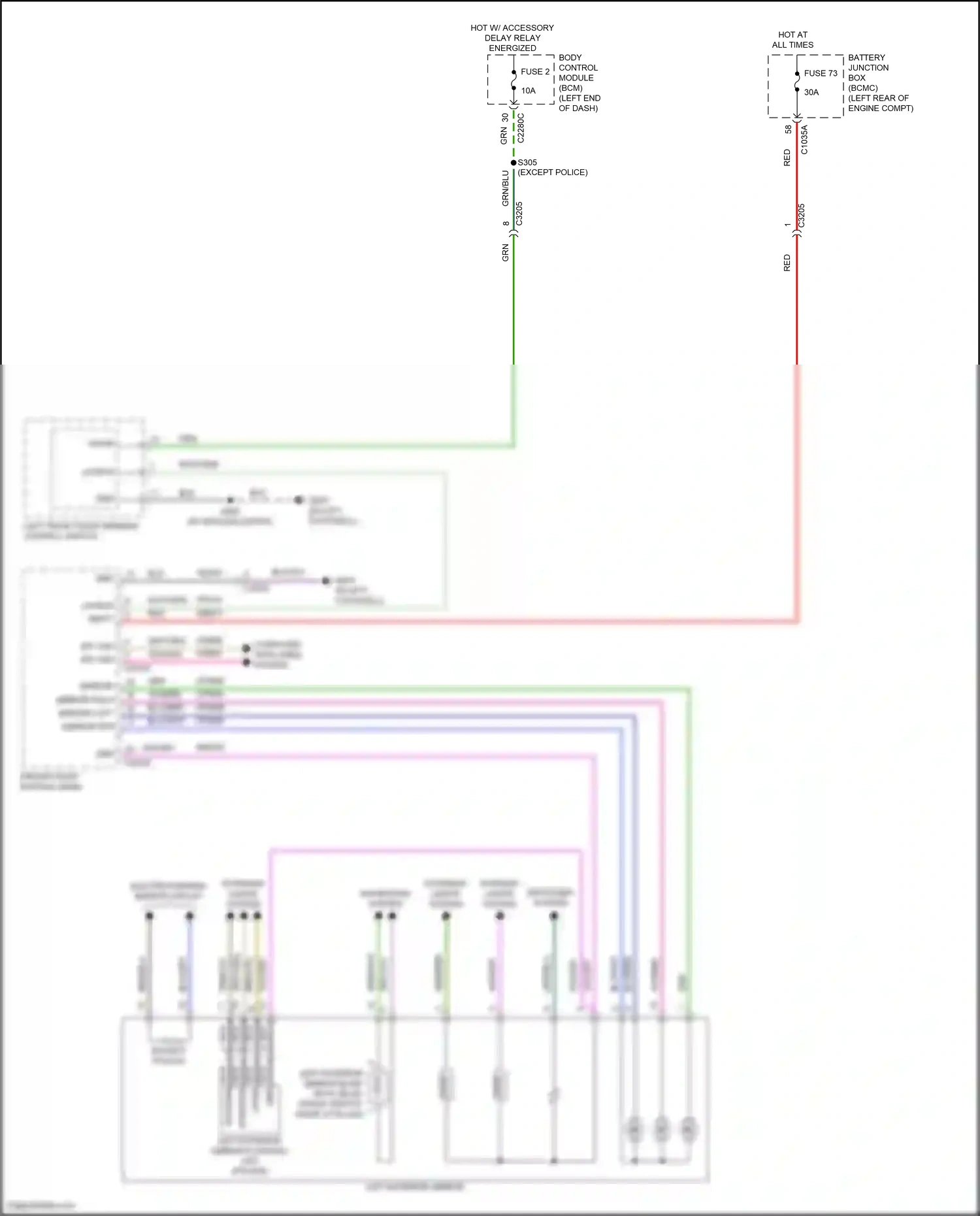 Wiring diagram nca for Ford Explorer VI facelift (2022-2024) (12 of 112)