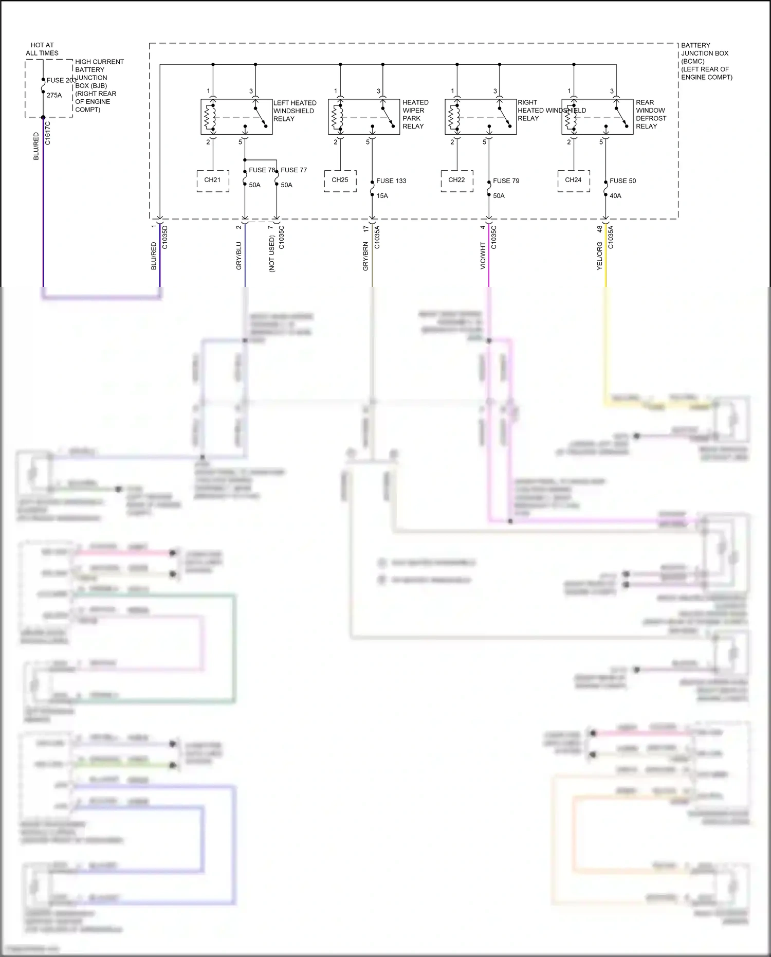 Wiring diagram nca for Ford Explorer VI facelift (2022-2024) (52 of 112)